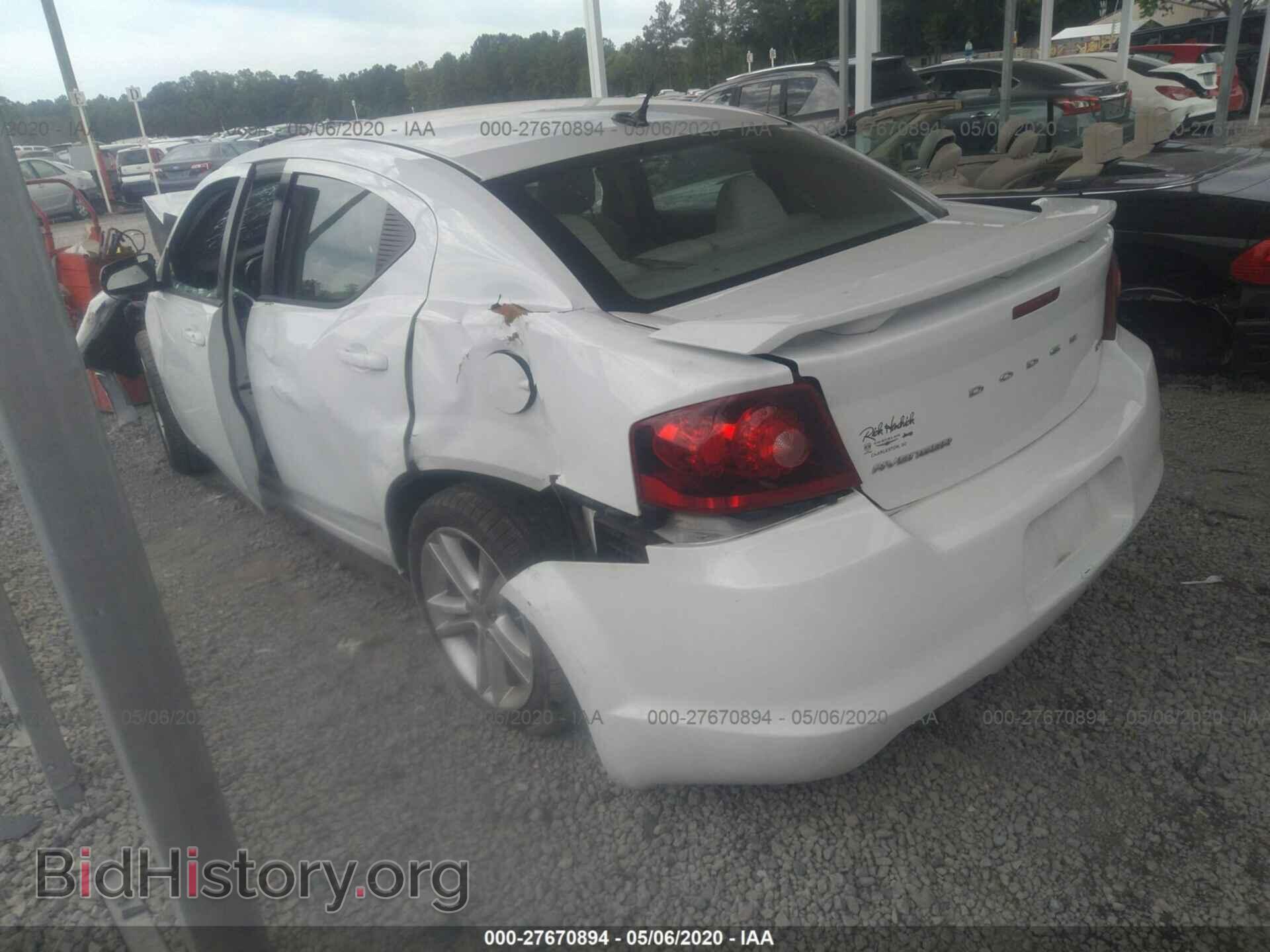 2012 DODGE AVENGER - VIN: 1C3CDZCB9CN311666 - Photo 3