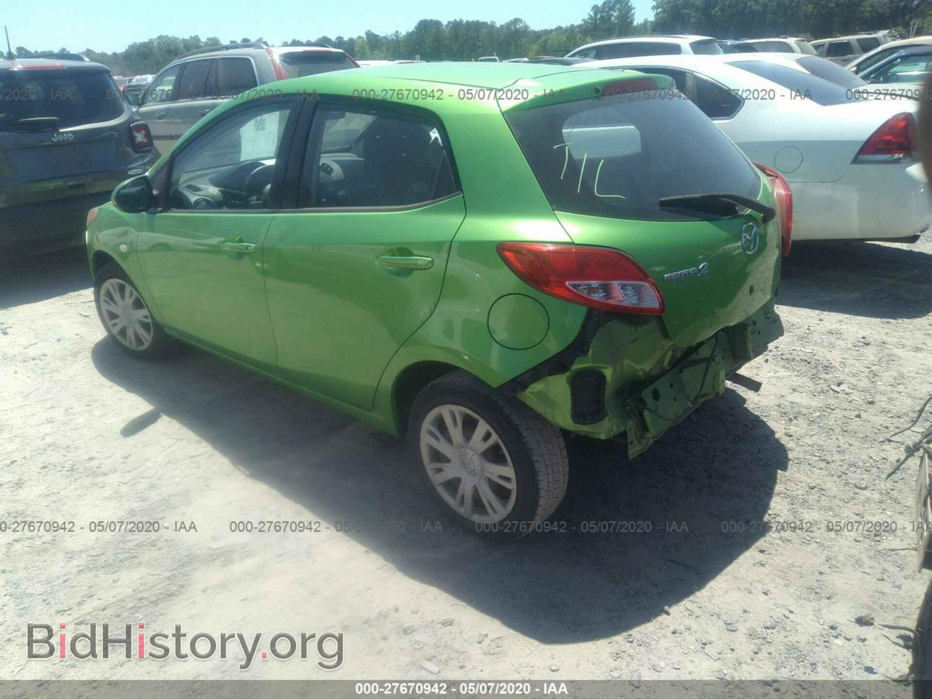 2012 MAZDA MAZDA2 - VIN: JM1DE1KZ7C0152138 - Photo 3