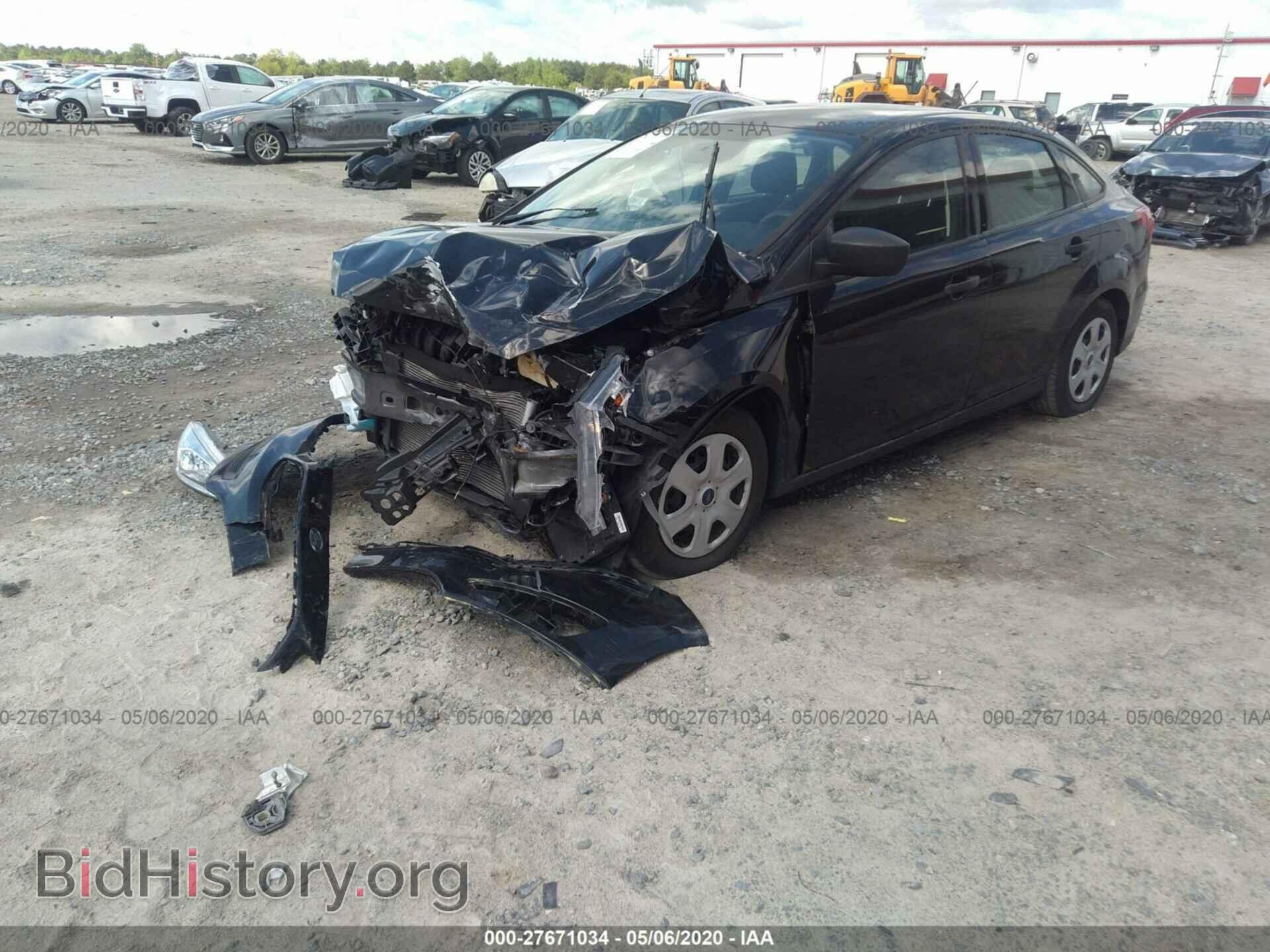 2018 FORD FOCUS - VIN: 1FADP3E20JL221015 - Фото 2