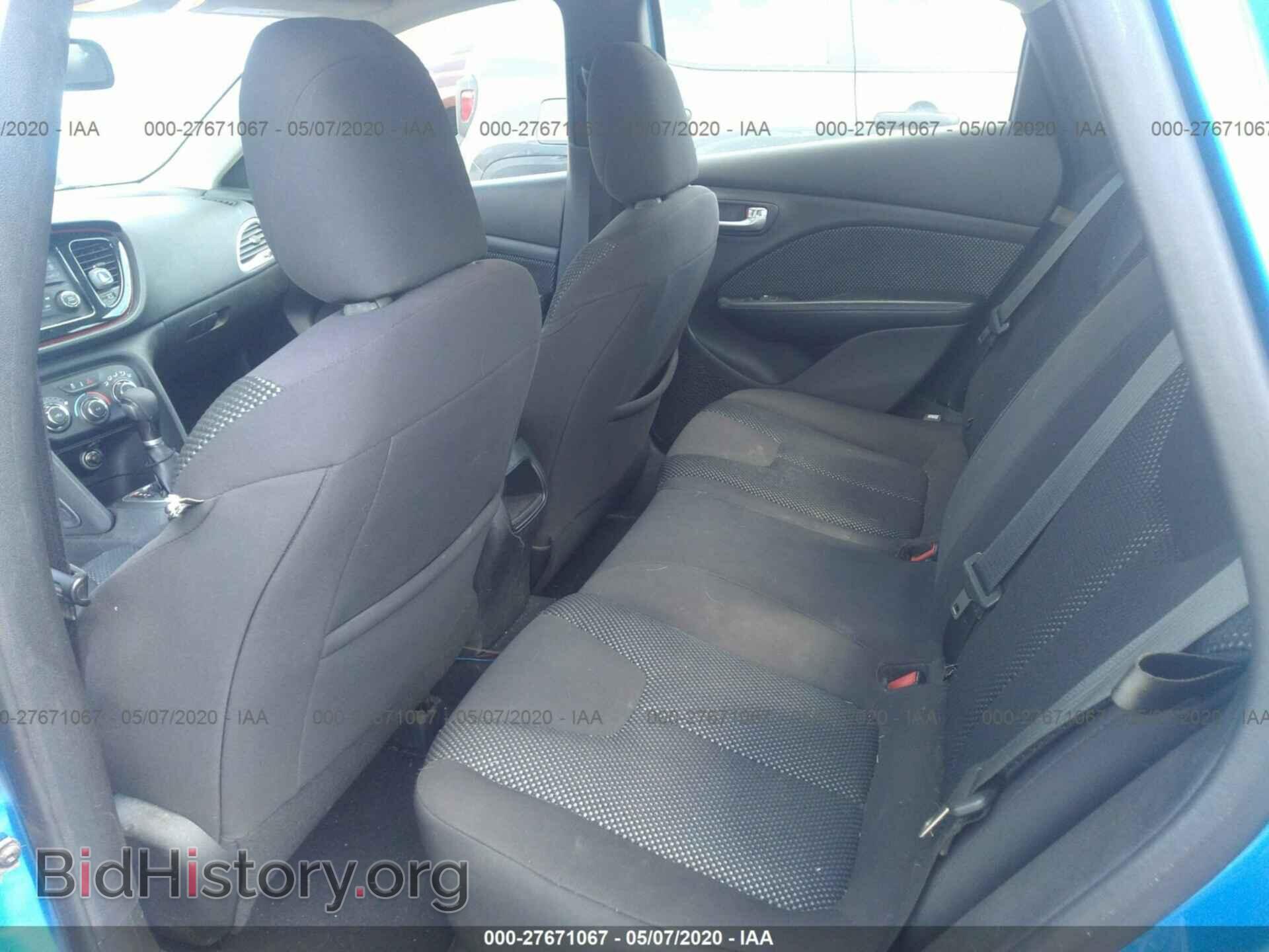 2015 DODGE DART - VIN: 1C3CDFAA4FD200638 - Фото 8
