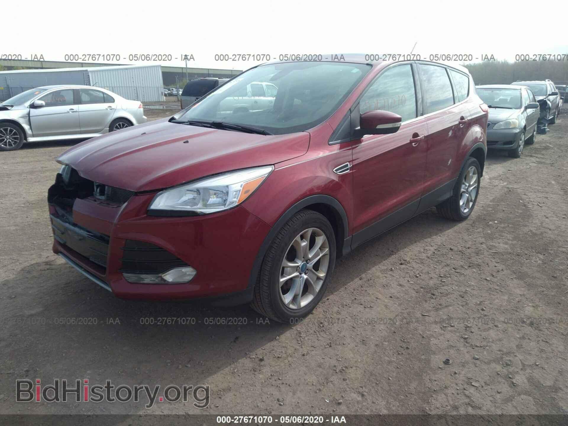 2013 FORD ESCAPE - VIN: 1FMCU0HX8DUB44800 - Фото 2