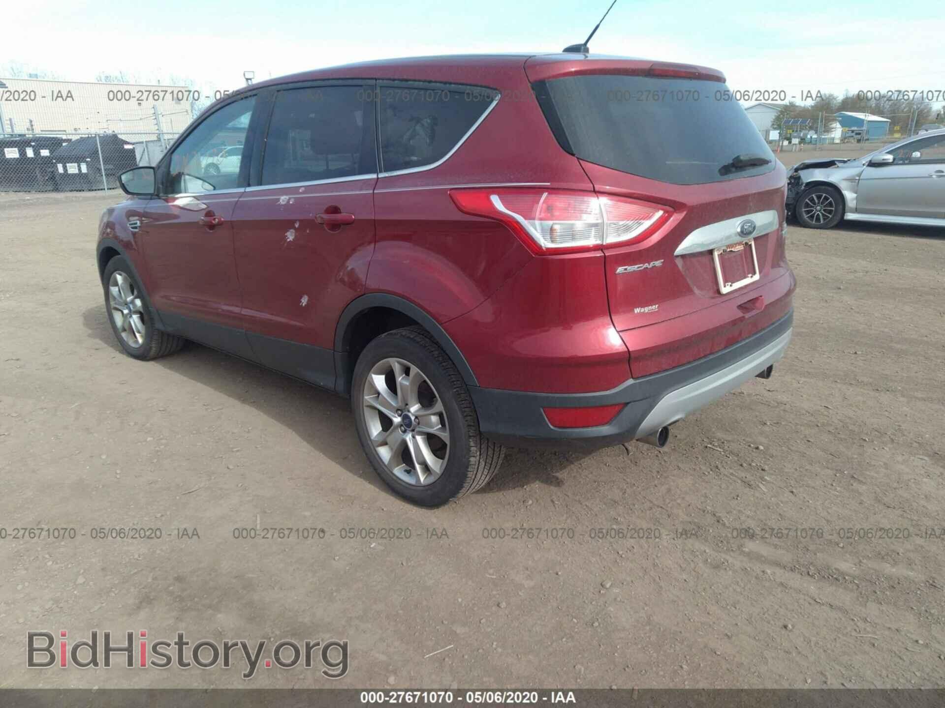 2013 FORD ESCAPE - VIN: 1FMCU0HX8DUB44800 - Фото 3
