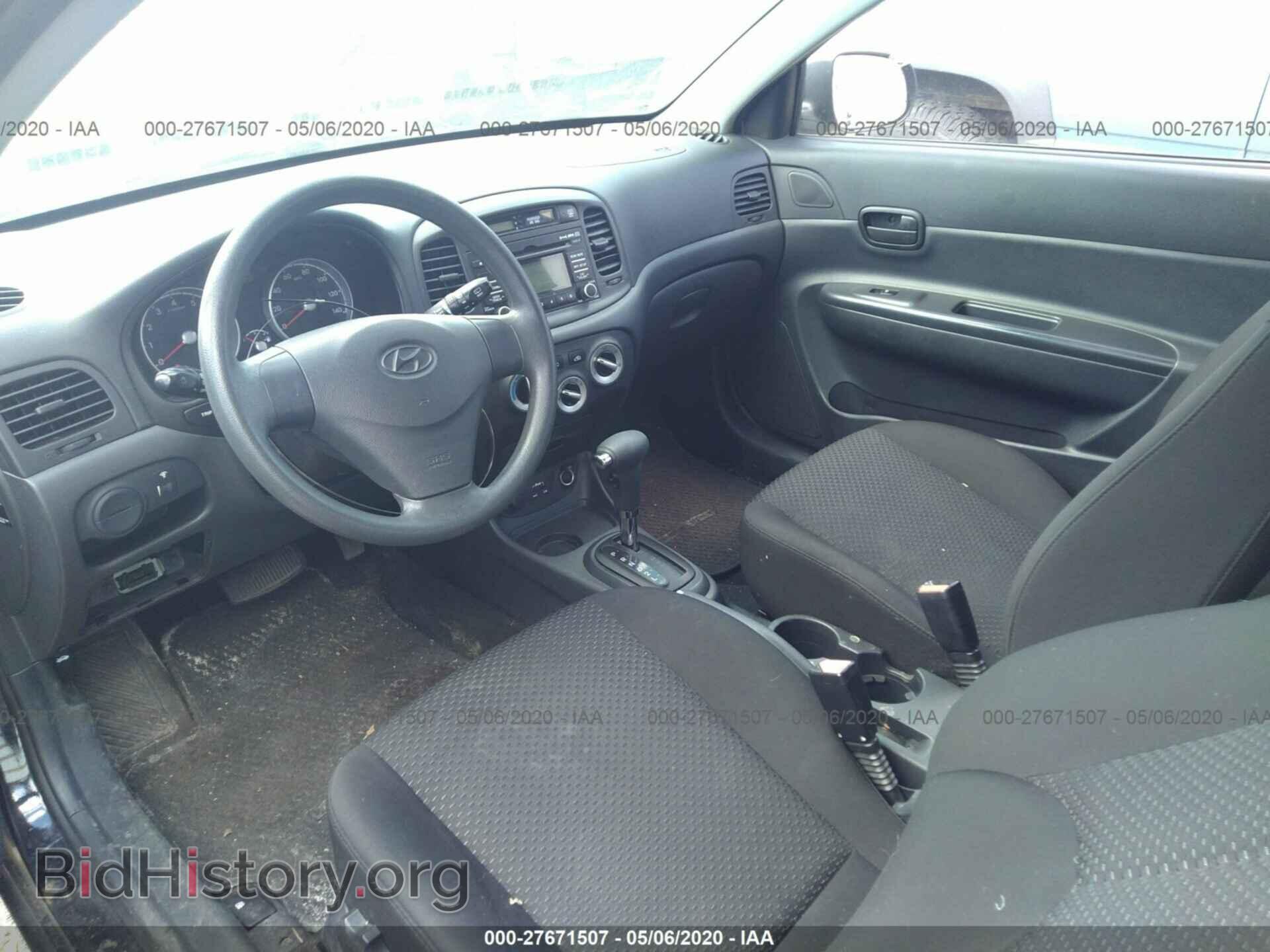 2011 HYUNDAI ACCENT - VIN: KMHCM3AC9BU200832 - Фото 5