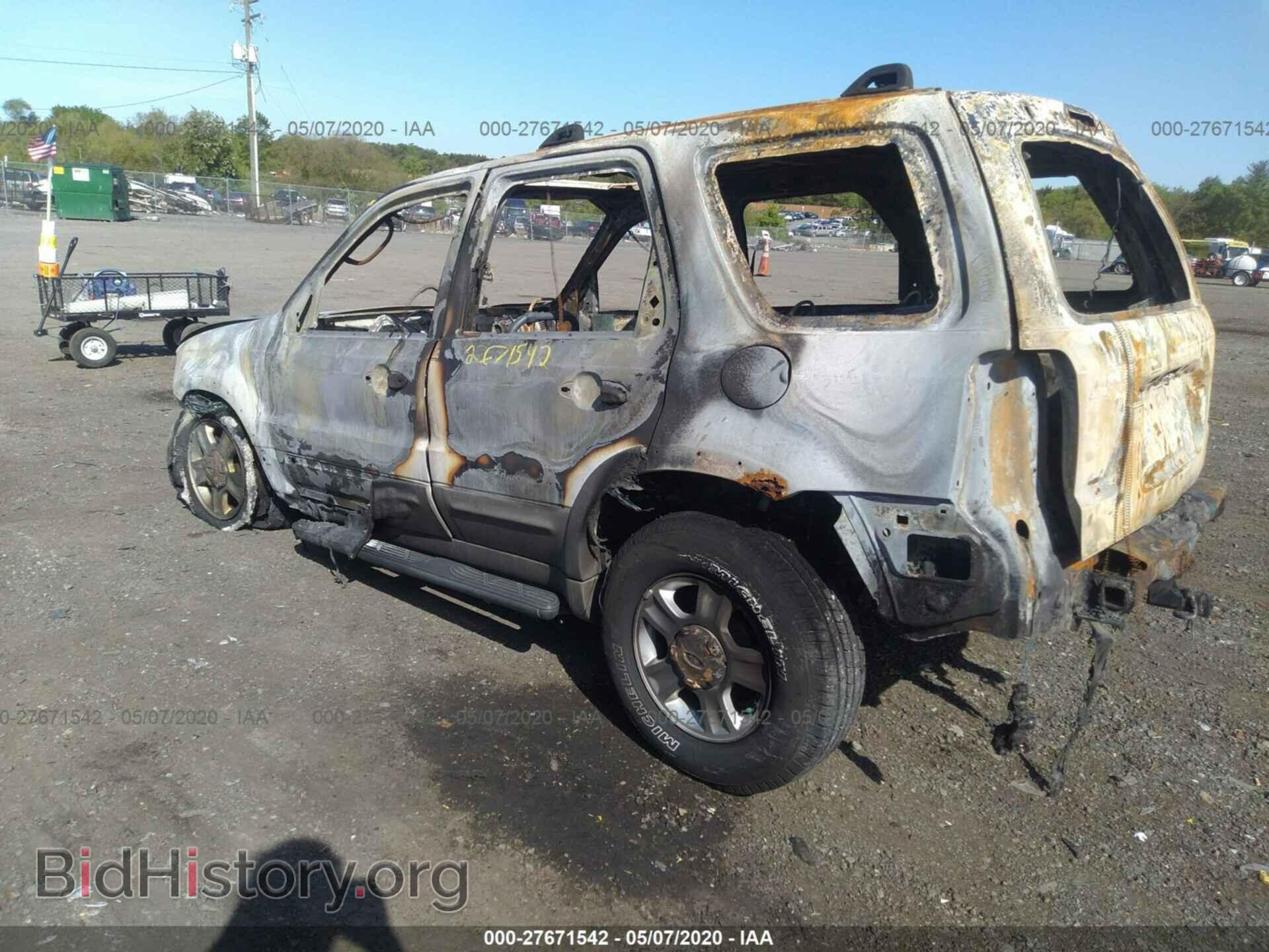 2002 FORD ESCAPE - VIN: 1FMYU04122KC49171 - Фото 3