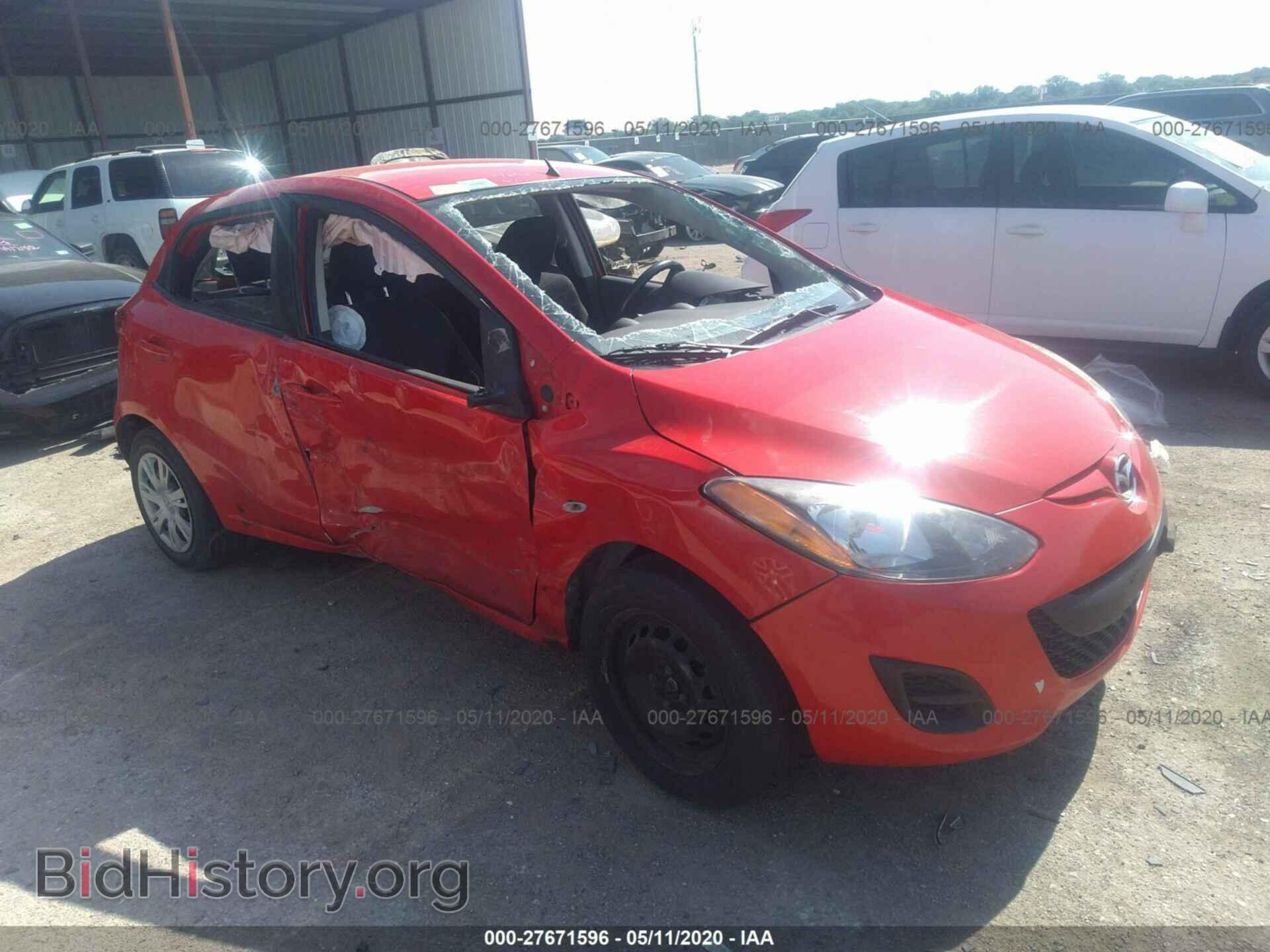 Фотография JM1DE1KZ1E0177233 - MAZDA MAZDA2 2014