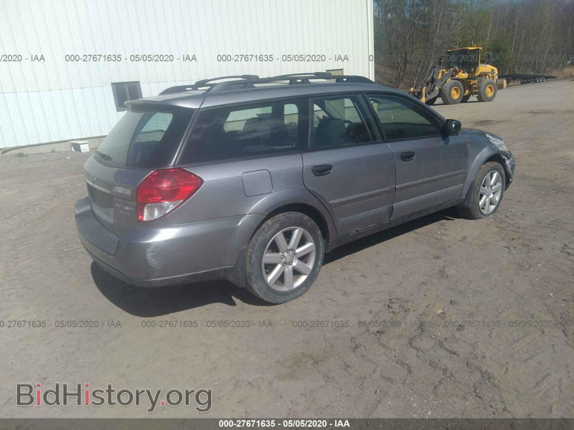 2009 SUBARU OUTBACK - VIN: 4S4BP61C997345270 - Фото 4