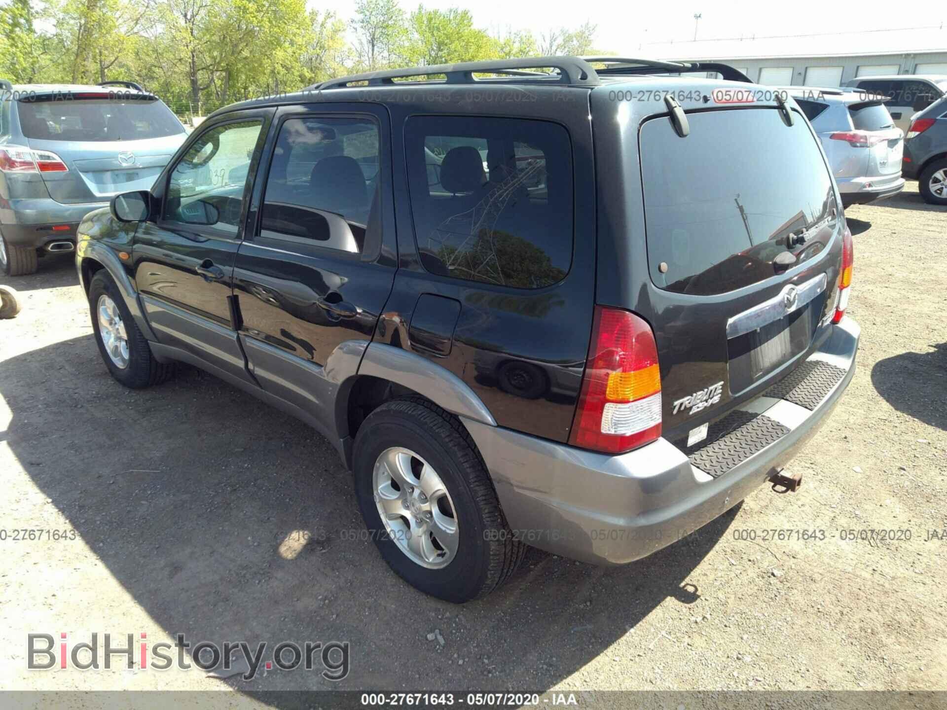 2002 MAZDA TRIBUTE - VIN: 4F2CU08162KM29486 - Фото 3