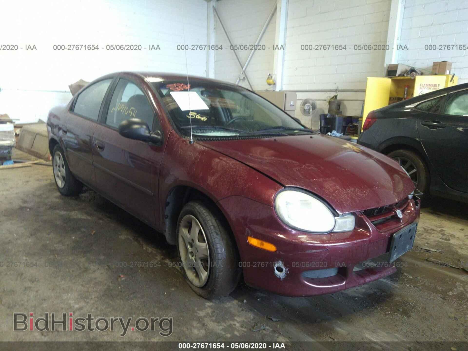 Photo 1B3ES46C92D520056 - DODGE NEON 2002