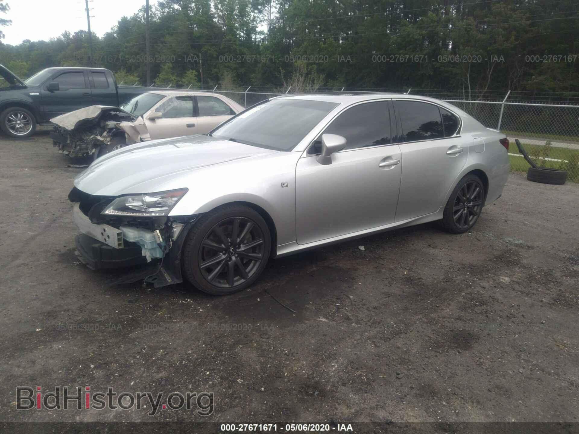 2014 LEXUS GS 350 - VIN: JTHBE1BL4E5038167 - Фото 2