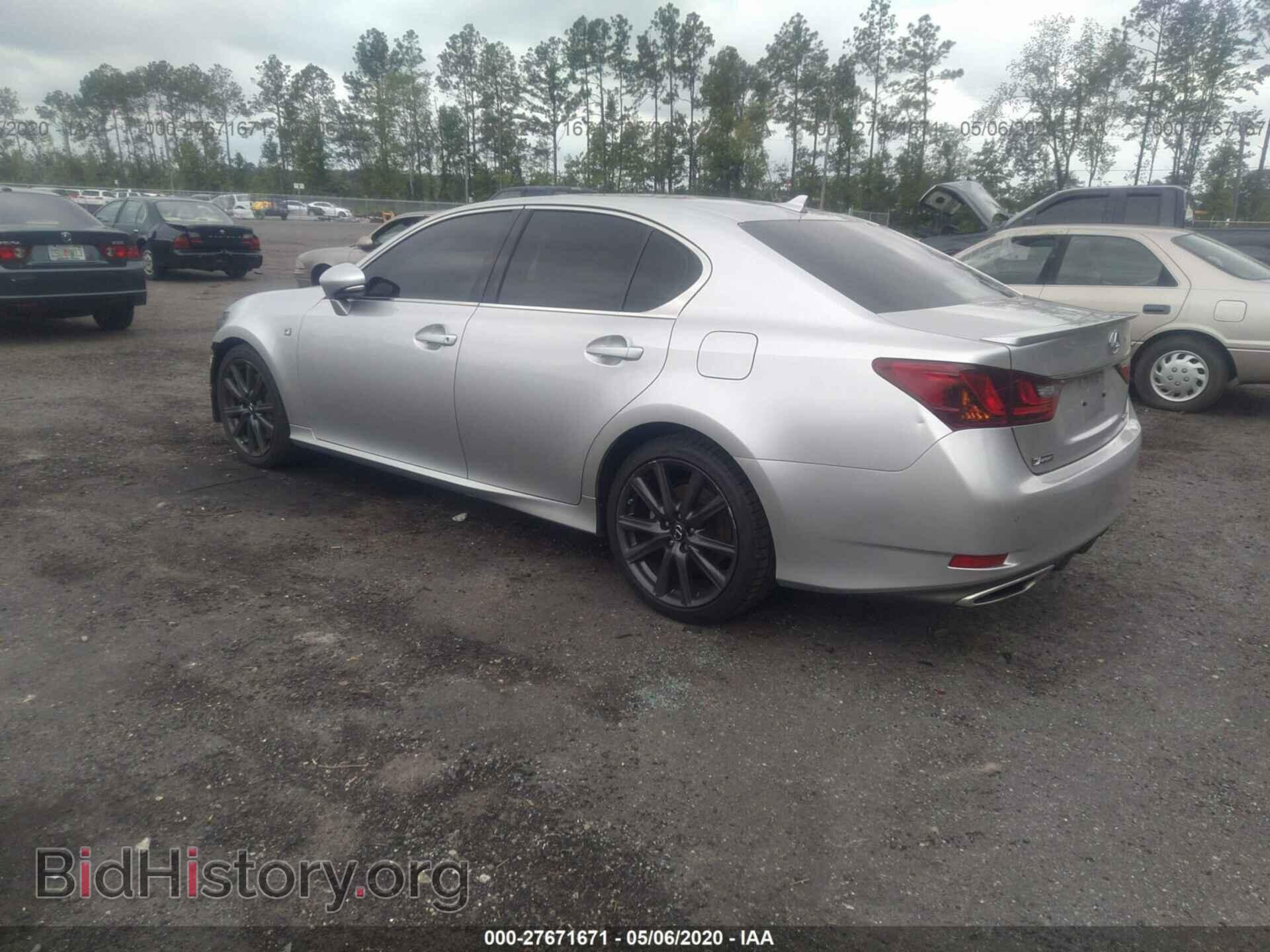 2014 LEXUS GS 350 - VIN: JTHBE1BL4E5038167 - Фото 3