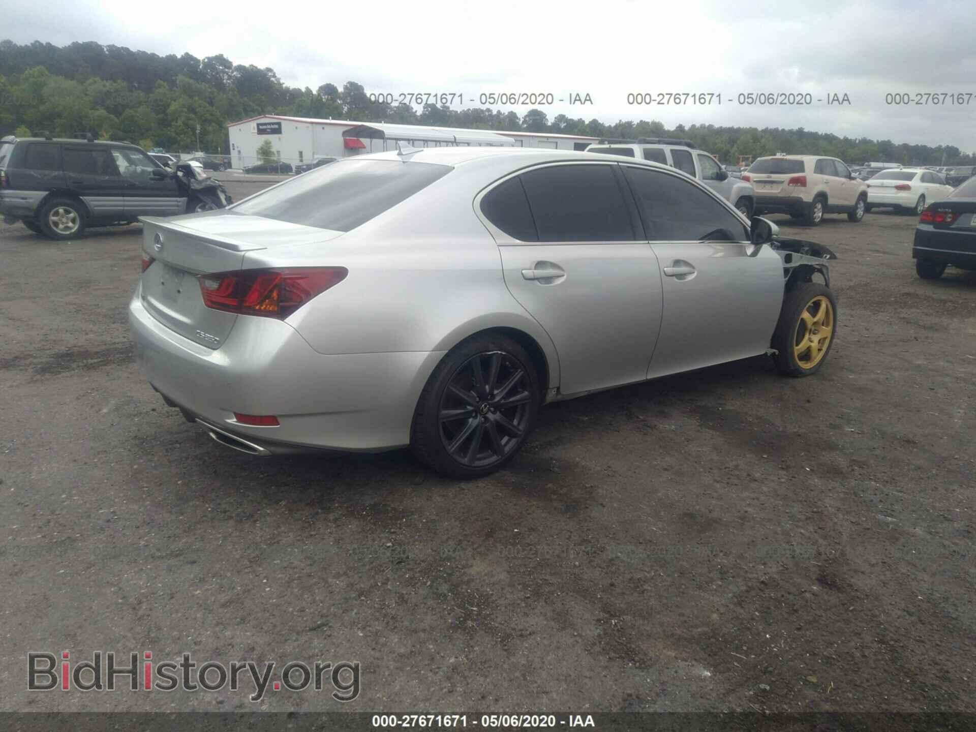 2014 LEXUS GS 350 - VIN: JTHBE1BL4E5038167 - Фото 4