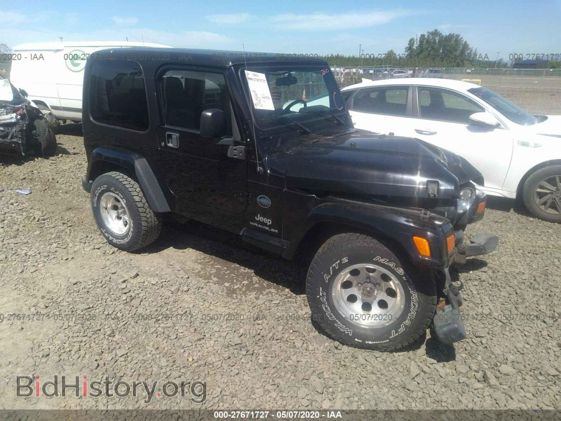 Photo 1J4FA39S55P363545 - JEEP WRANGLER 2005