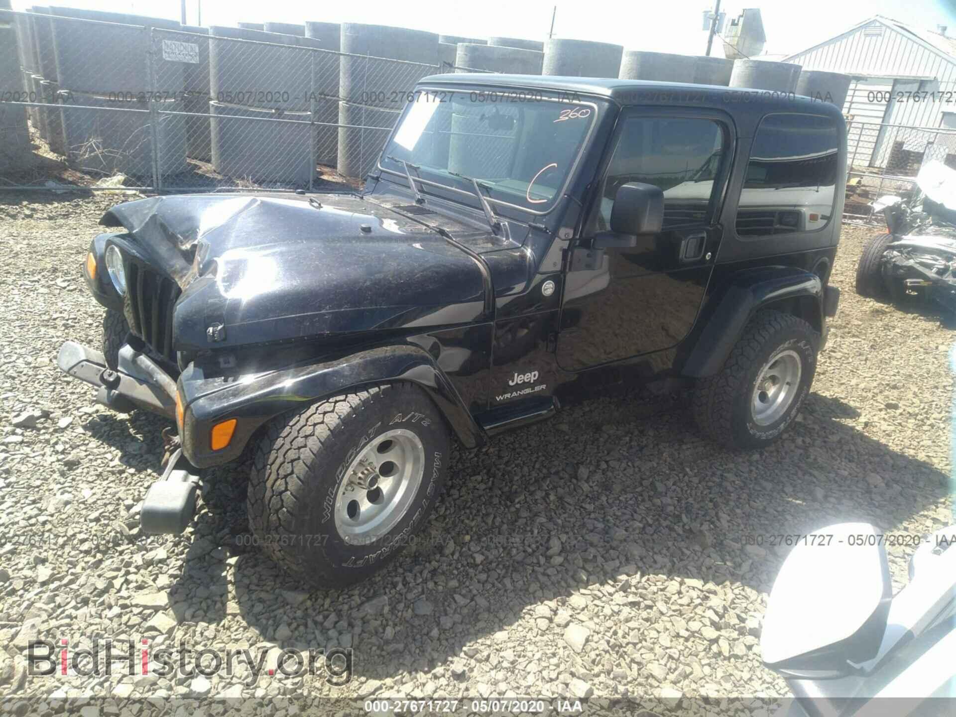 2005 JEEP WRANGLER - VIN: 1J4FA39S55P363545 - Фото 2