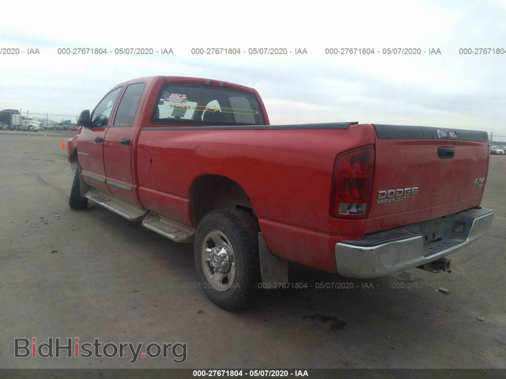 2003 DODGE RAM 2500 - VIN: 3D7KU28D33G861775 - Photo 3
