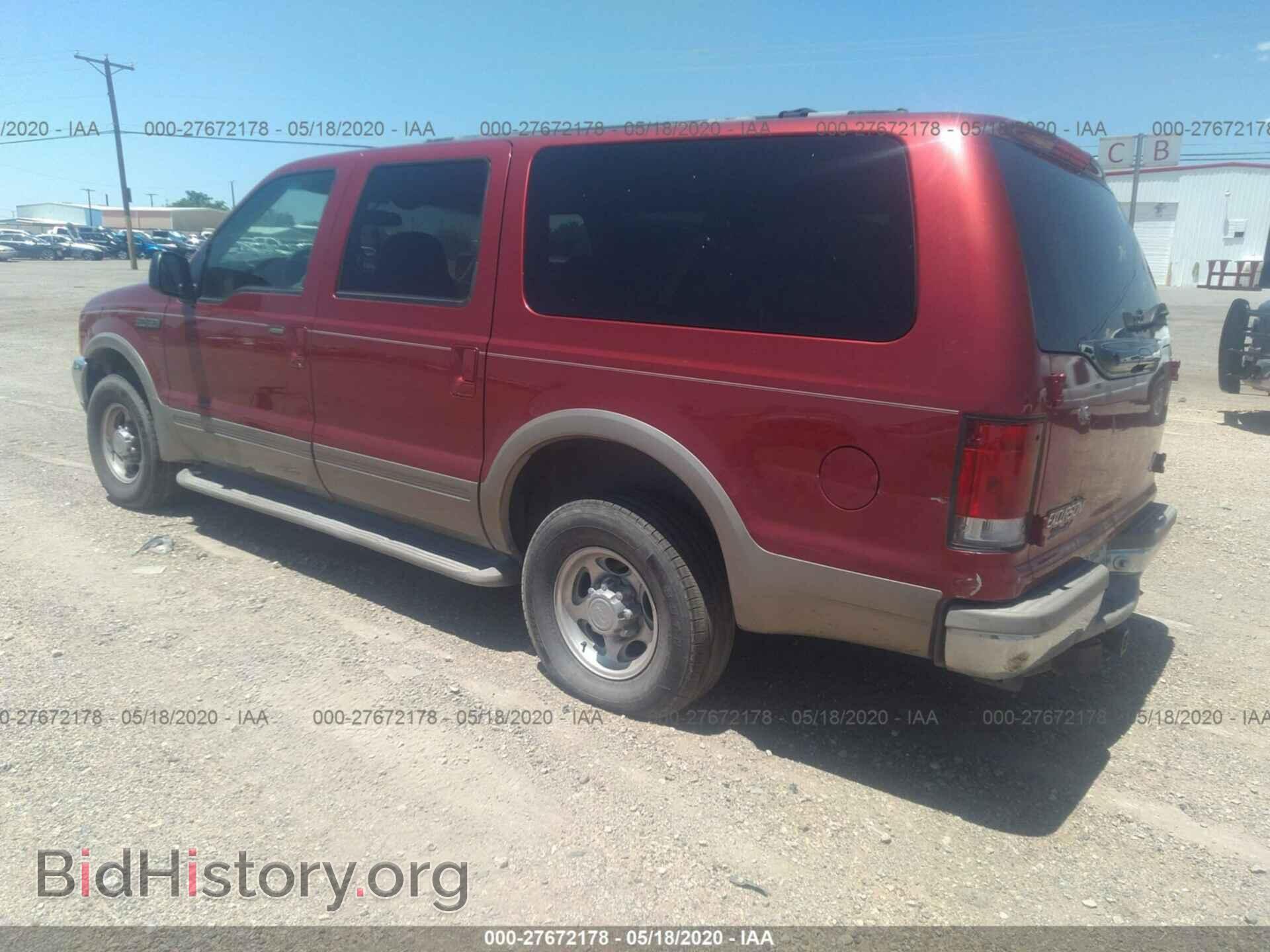 2000 FORD EXCURSION - VIN: 1FMNU42L0YEA74196 - Photo 3