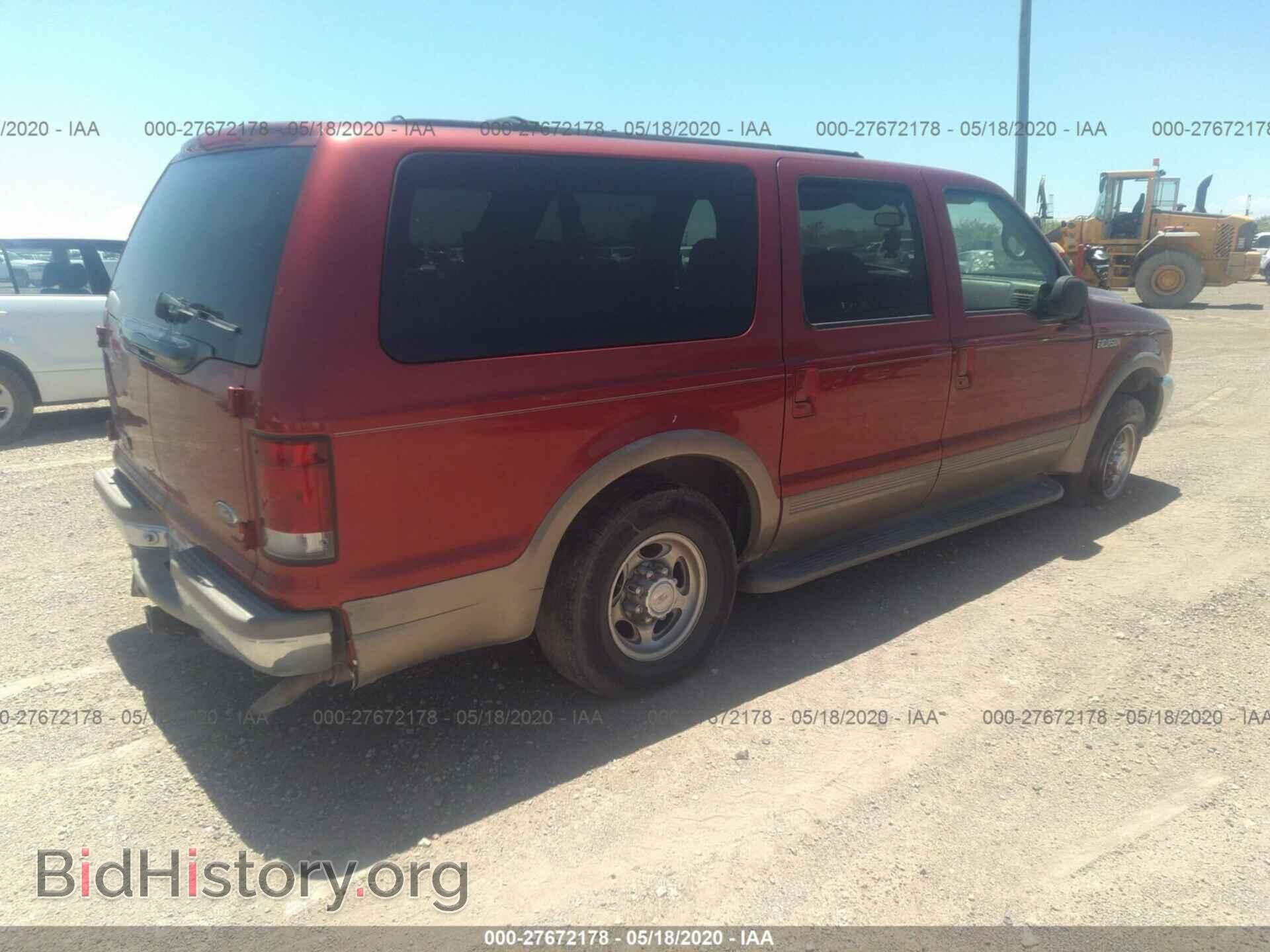2000 FORD EXCURSION - VIN: 1FMNU42L0YEA74196 - Photo 4