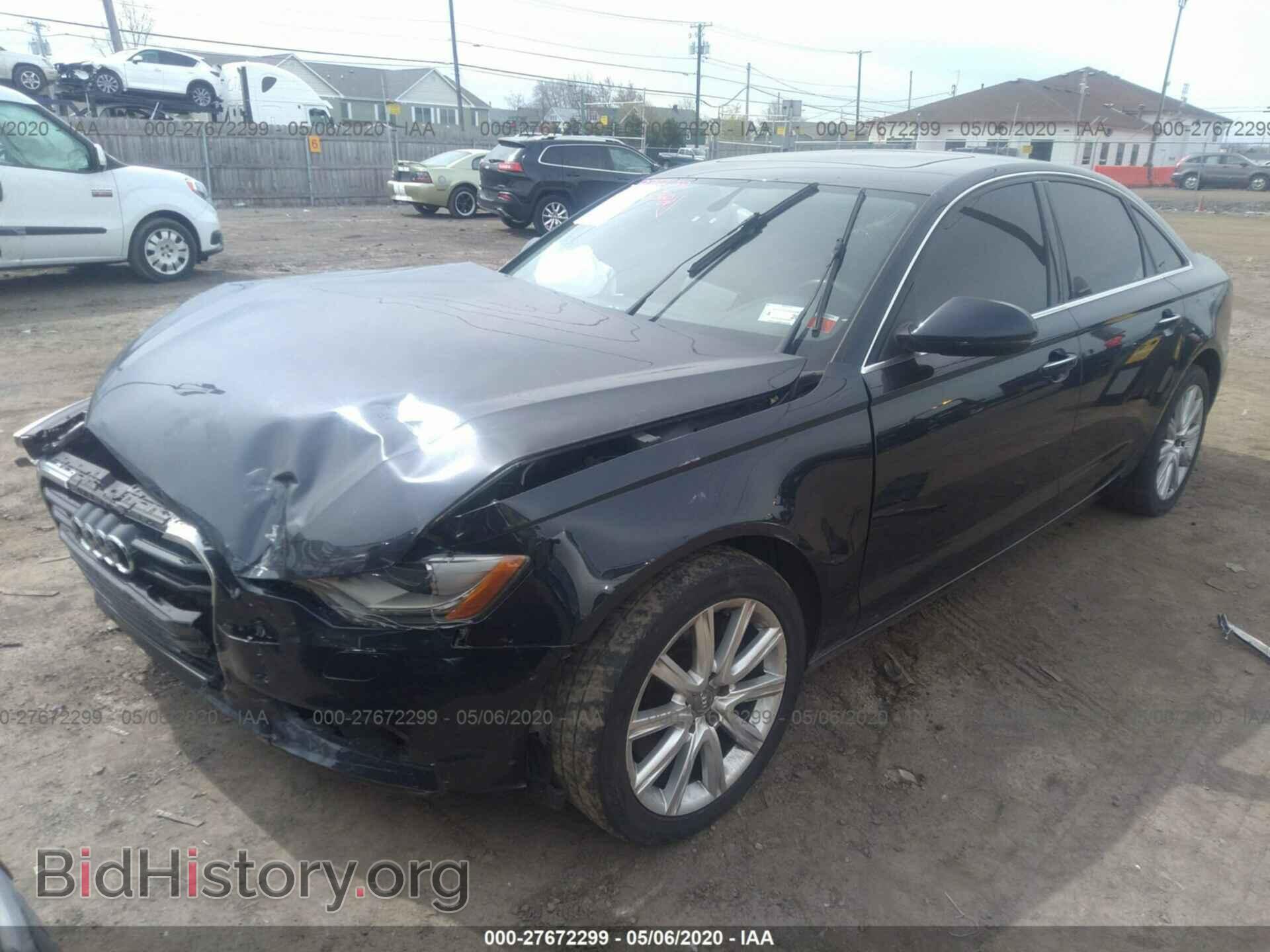 2014 AUDI A6 - VIN: WAUGFAFC8EN156430 - Фото 2