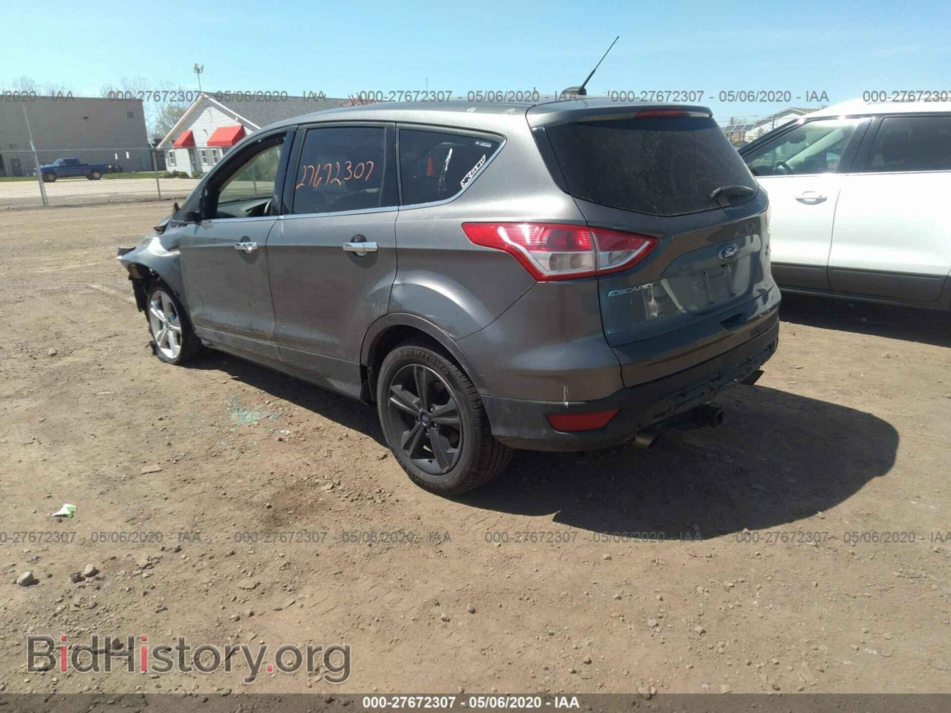 2014 FORD ESCAPE - VIN: 1FMCU9GX0EUB48752 - Фото 3