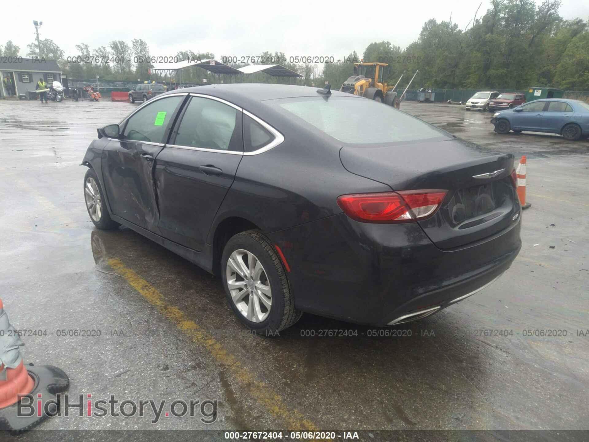 2016 CHRYSLER 200 - VIN: 1C3CCCAG8GN184929 - Фото 3