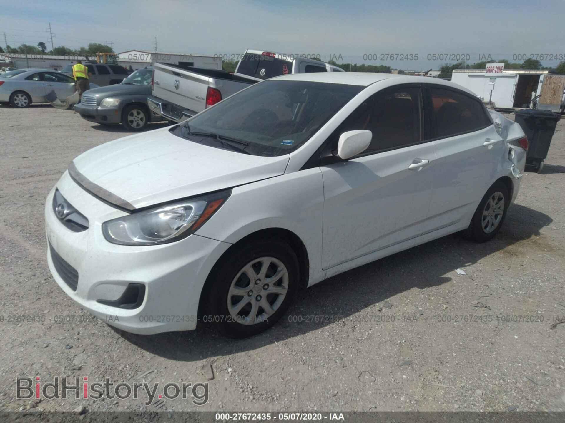 2012 HYUNDAI ACCENT - VIN: KMHCT4AE3CU218366 - Фото 2