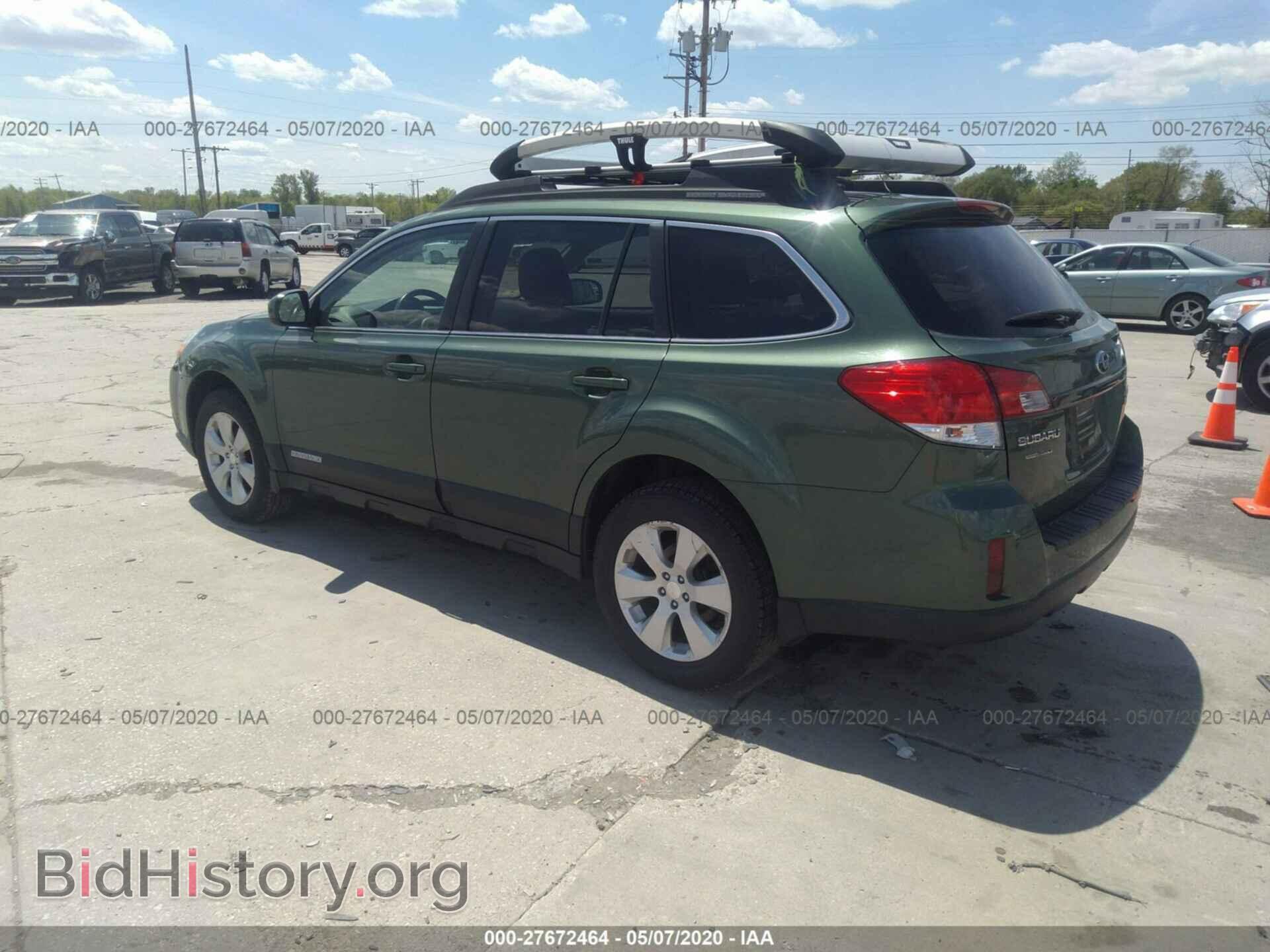 2010 SUBARU OUTBACK - VIN: 4S4BRBCC5A3346024 - Фото 3