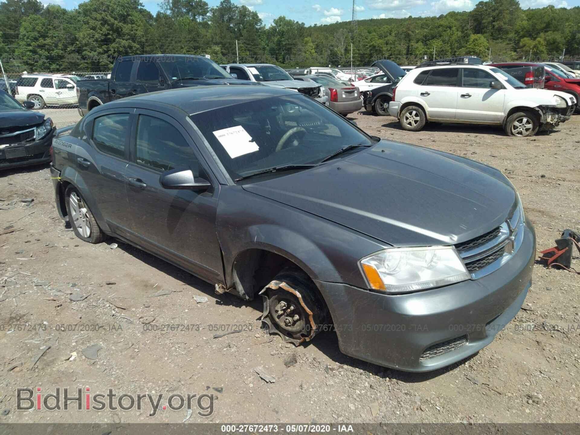 Photo 1C3CDZAB2CN323354 - DODGE AVENGER 2012