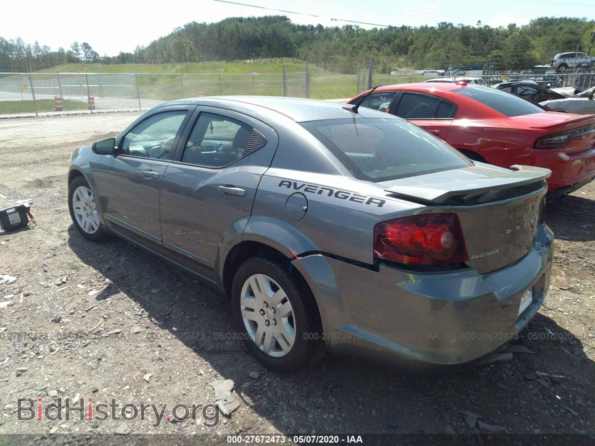 2012 DODGE AVENGER - VIN: 1C3CDZAB2CN323354 - Photo 3