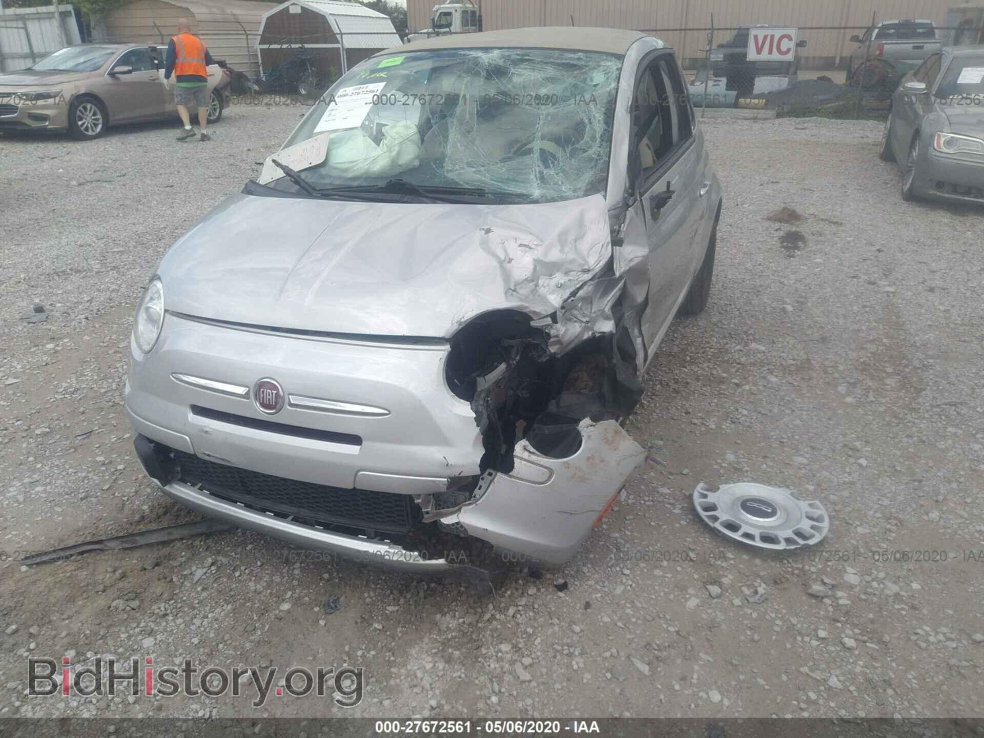 2012 FIAT 500 - VIN: 3C3CFFDR4CT108771 - Фото 6