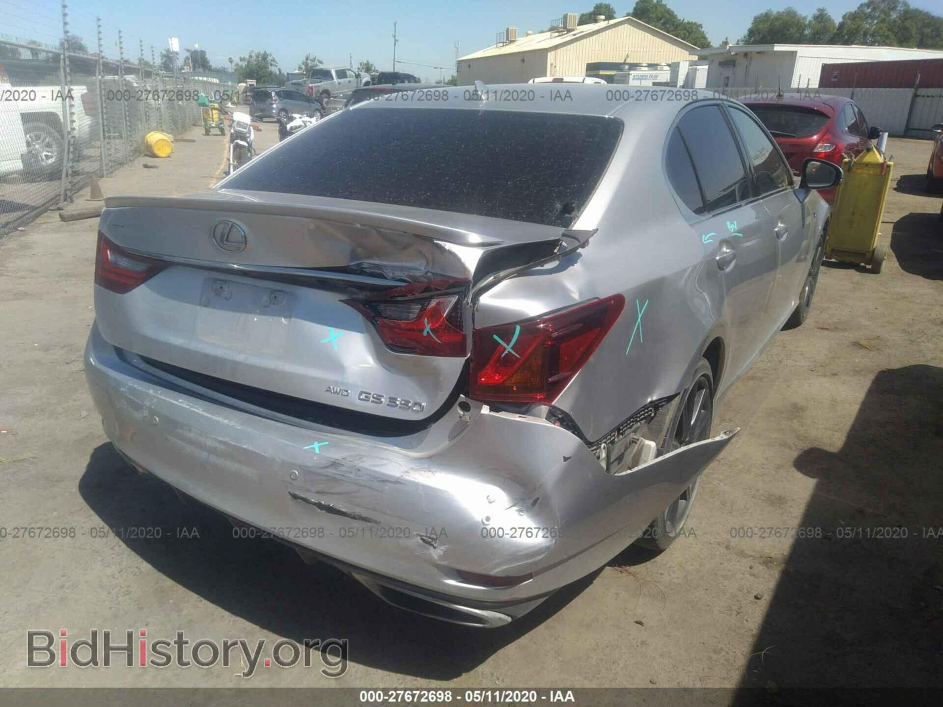 2013 LEXUS GS - VIN: JTHCE1BL0D5003760 - Photo 4
