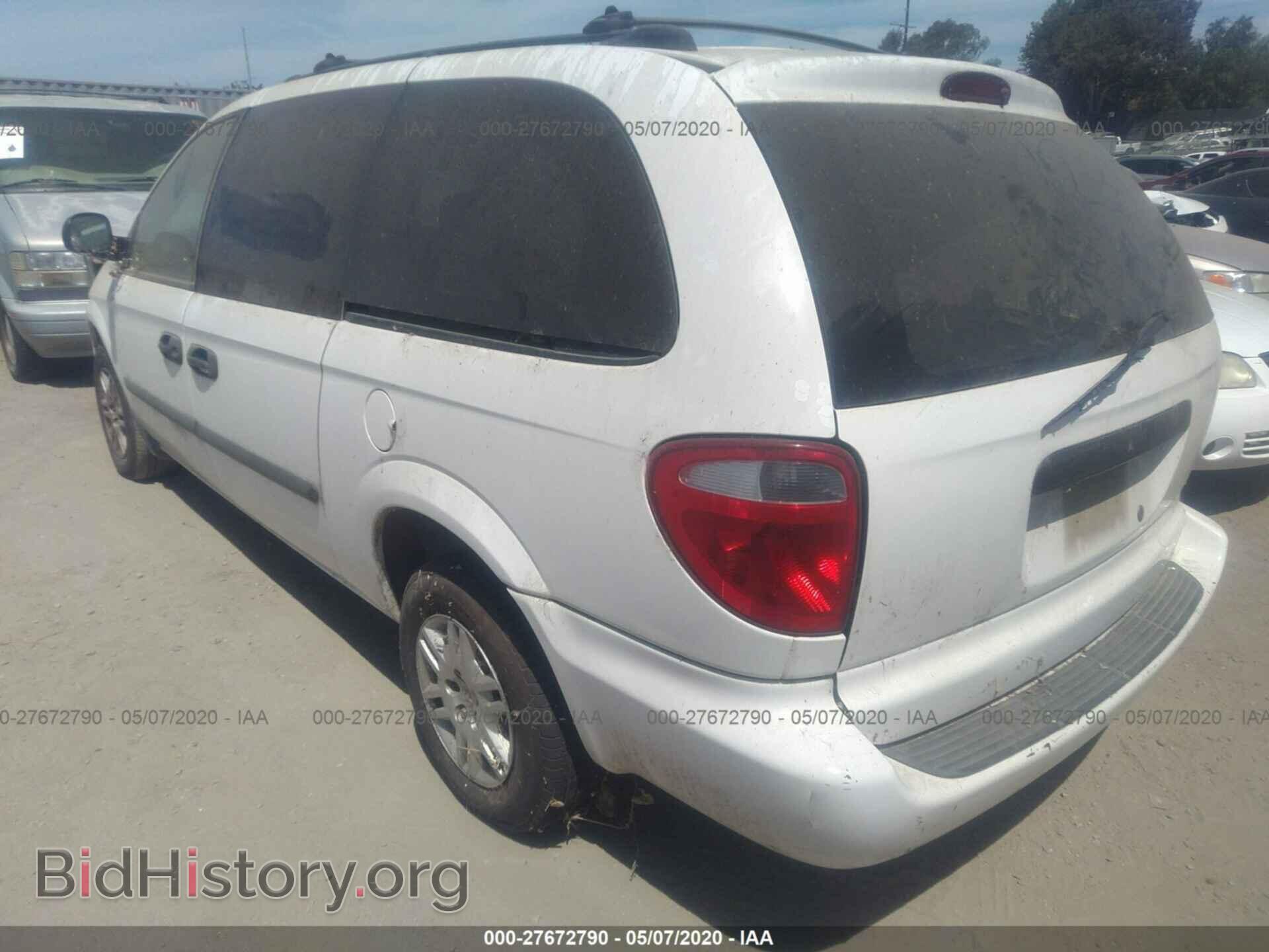 2005 DODGE GRAND CARAVAN - VIN: 1D4GP24RX5B200980 - Фото 3