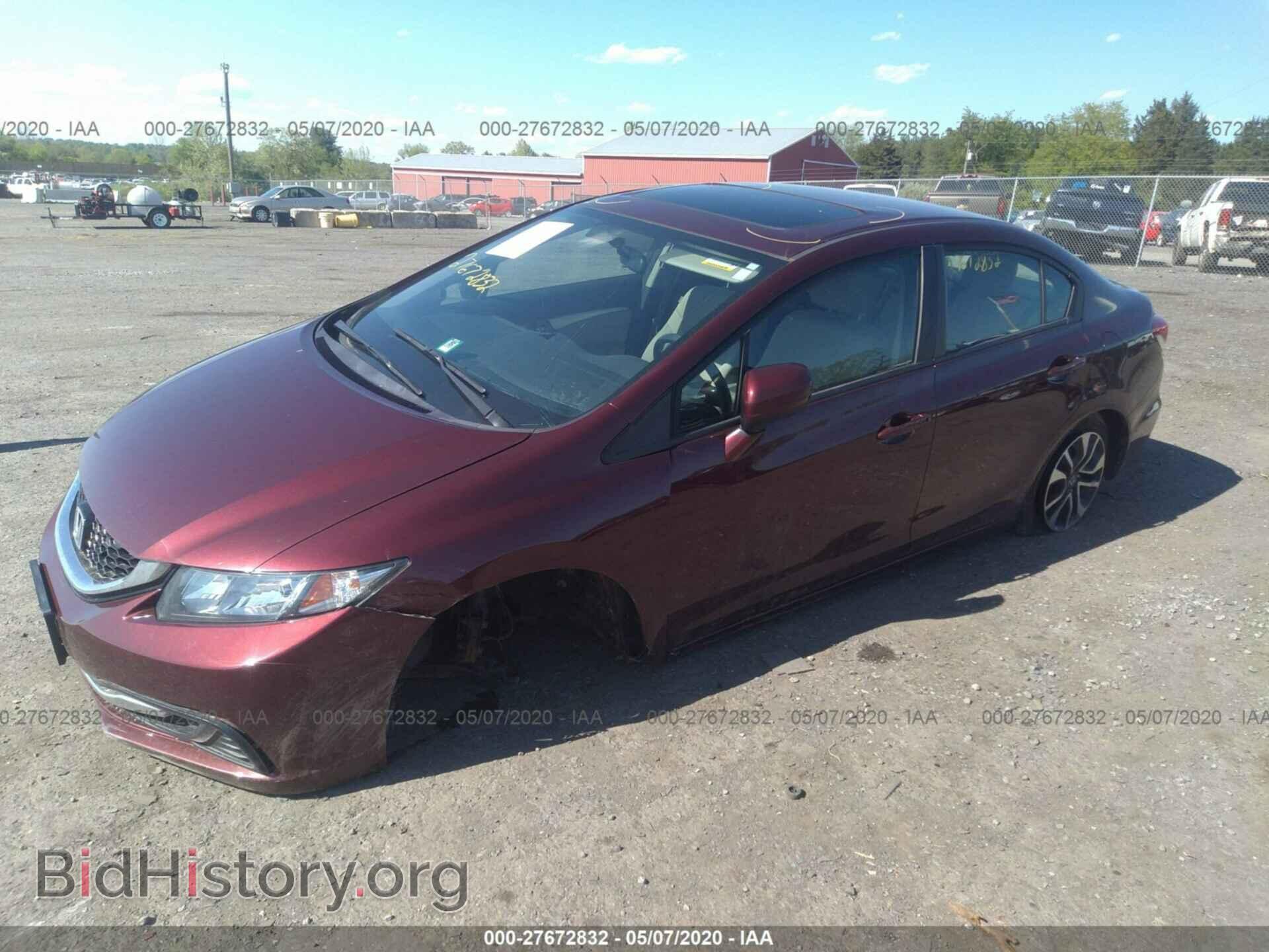 2014 HONDA CIVIC - VIN: 19XFB2F83EE200267 - Фото 2