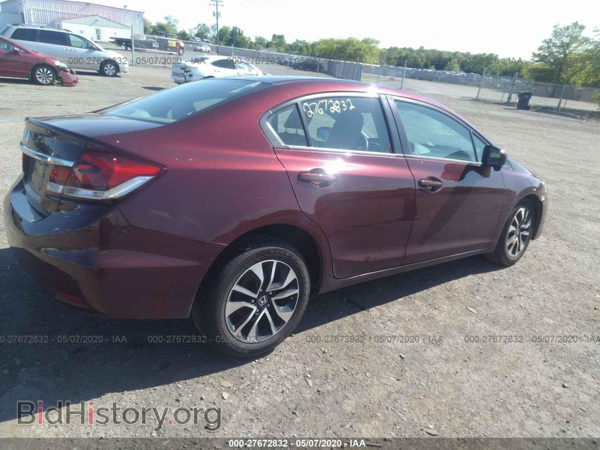 2014 HONDA CIVIC - VIN: 19XFB2F83EE200267 - Фото 4