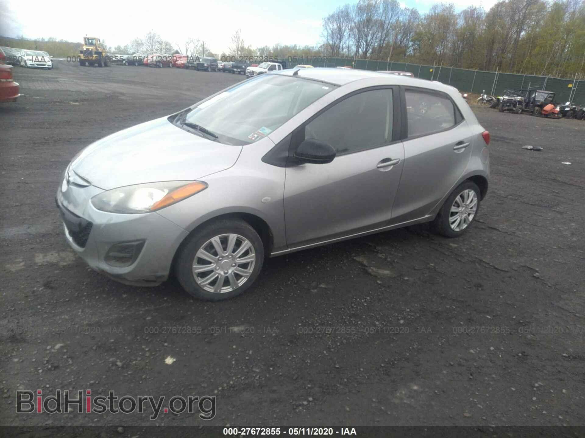 2011 MAZDA MAZDA2 - VIN: JM1DE1HZ2B0123975 - Фото 2