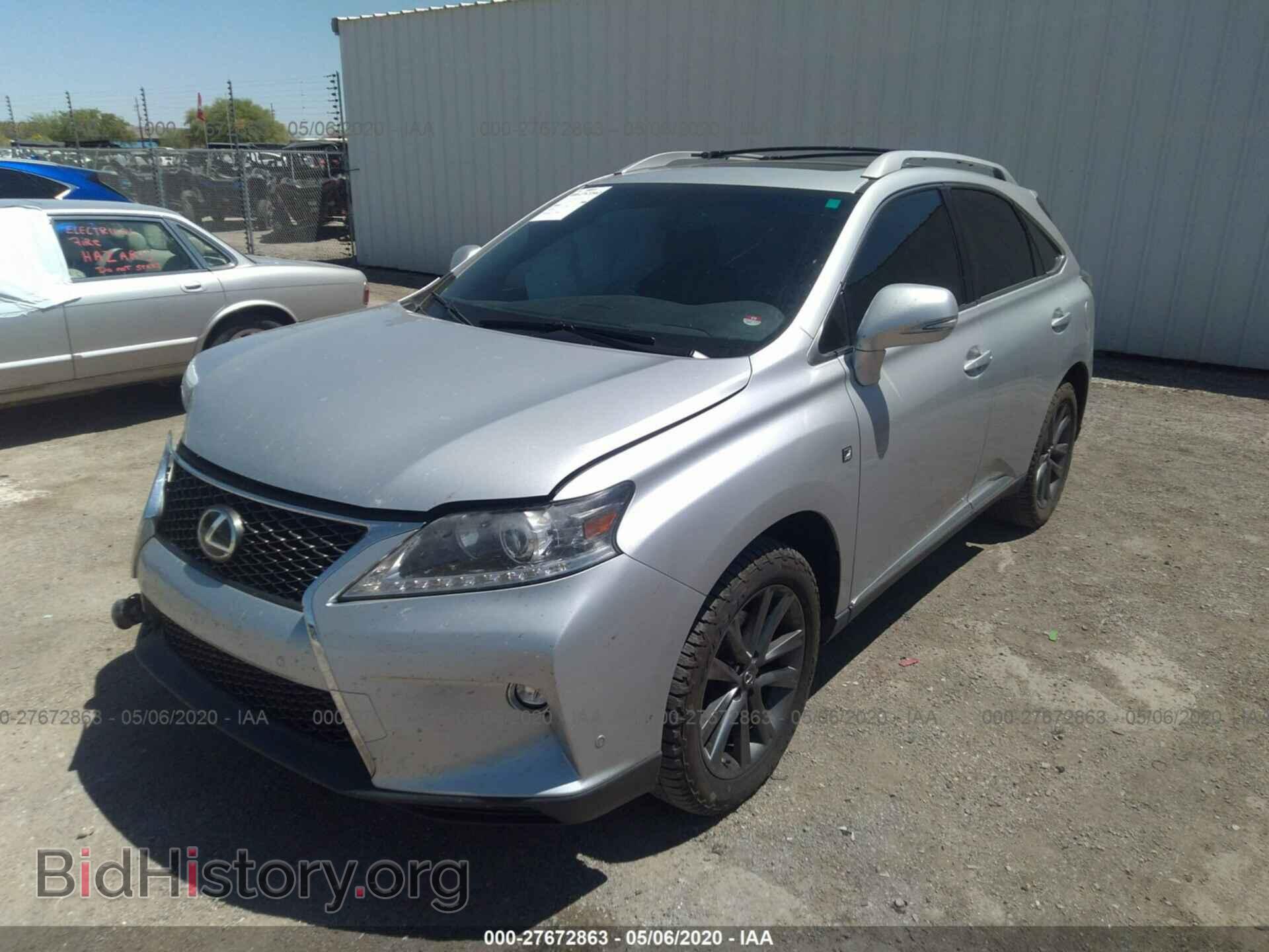 2015 LEXUS RX - VIN: 2T2BK1BA4FC252729 - Фото 2