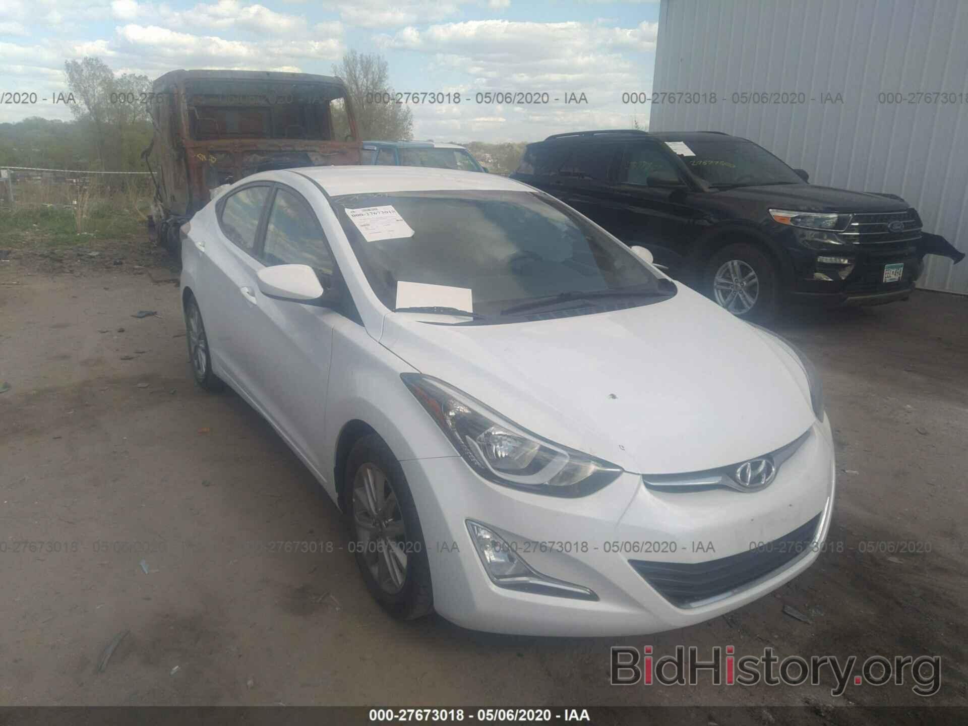 Фотография 5NPDH4AE3GH742966 - HYUNDAI ELANTRA 2016