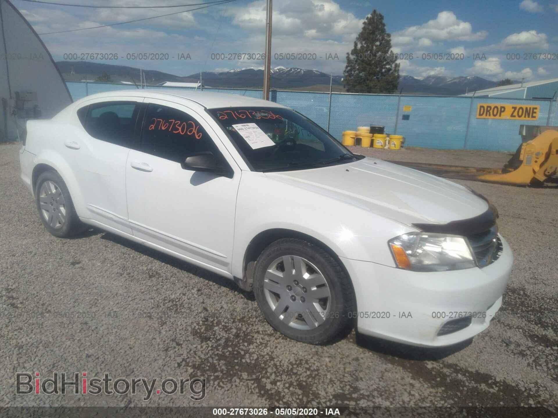 Фотография 1B3BD4FB8BN567951 - DODGE AVENGER 2011
