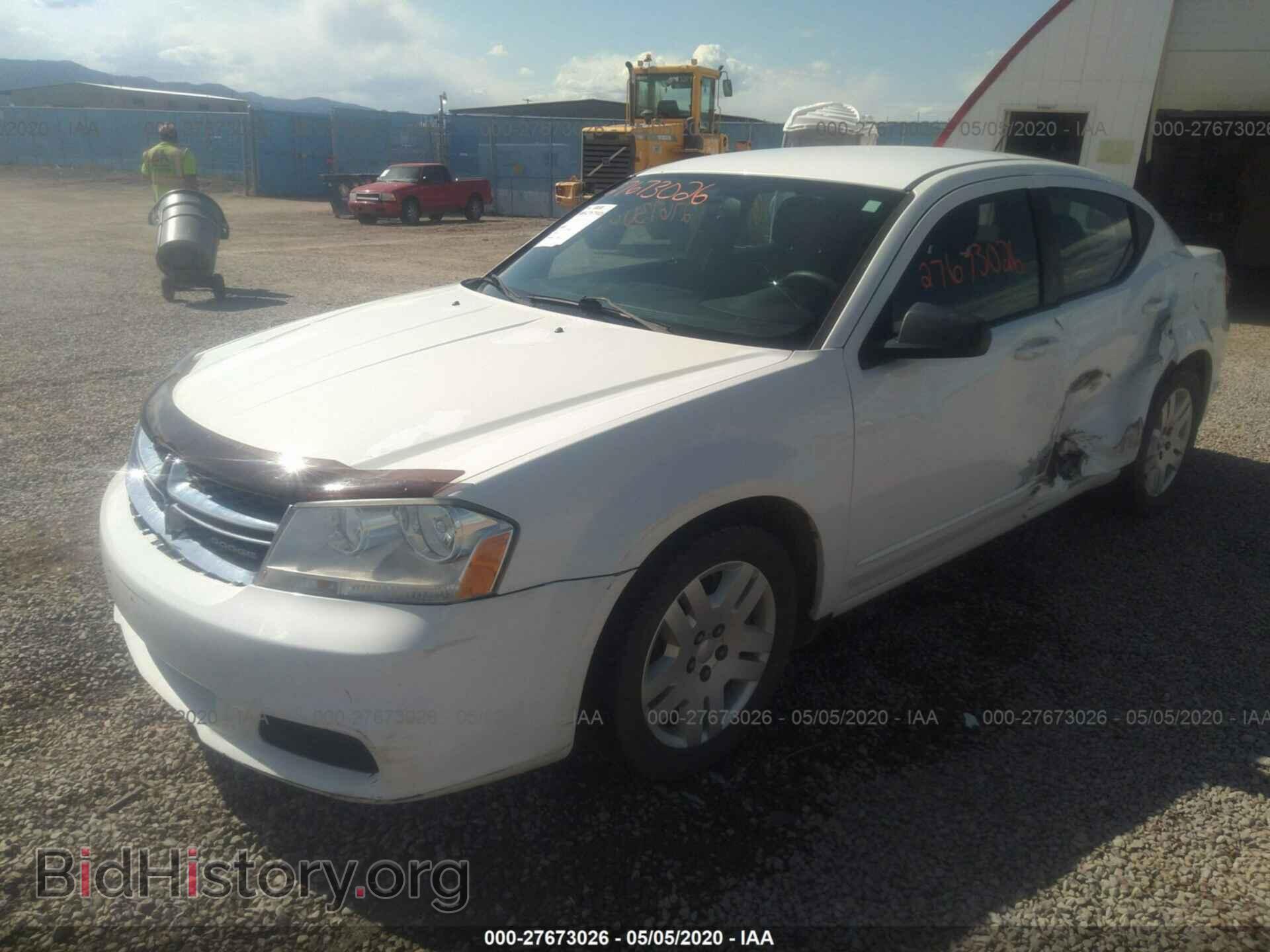 2011 DODGE AVENGER - VIN: 1B3BD4FB8BN567951 - Фото 2