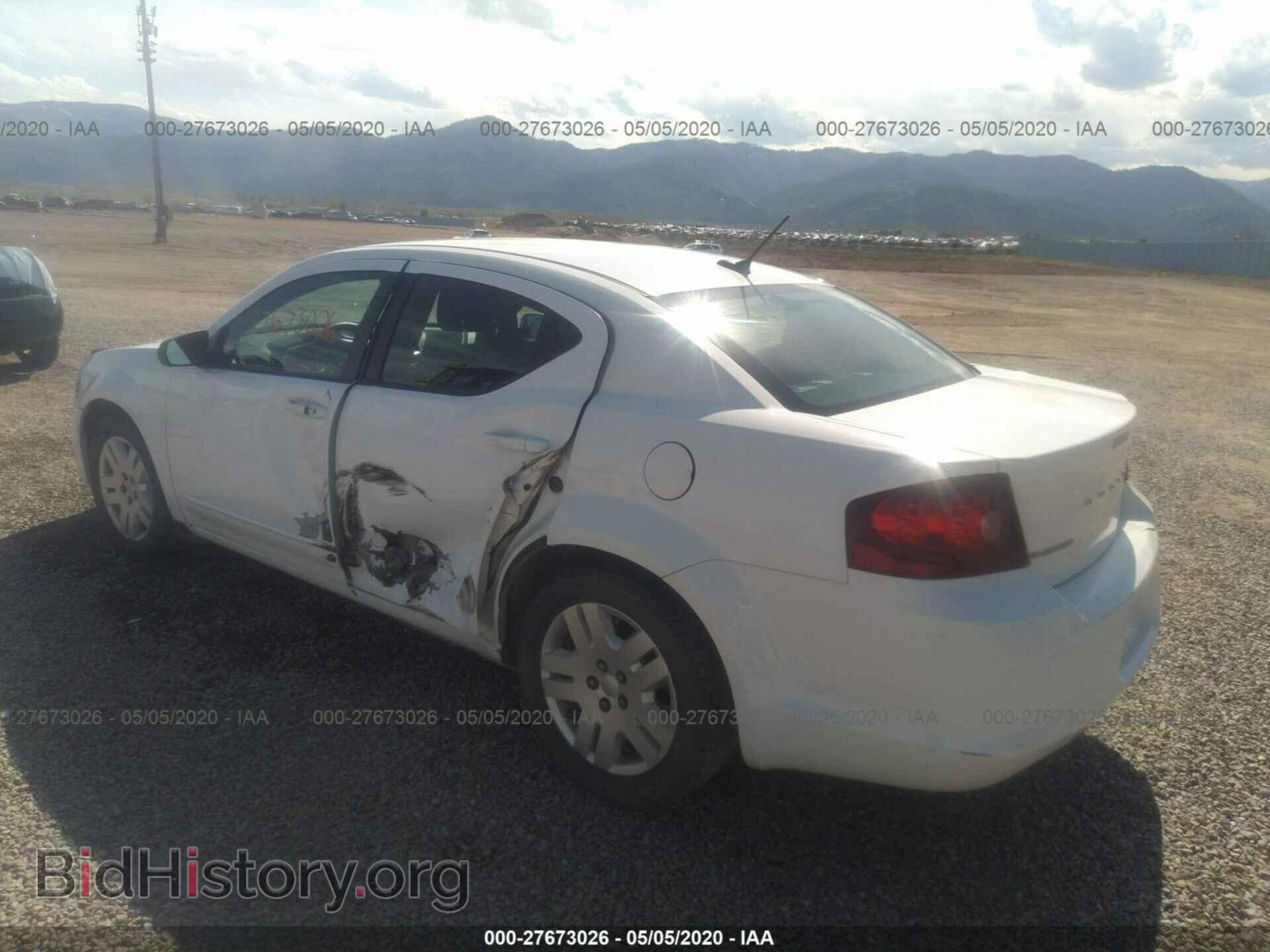 2011 DODGE AVENGER - VIN: 1B3BD4FB8BN567951 - Фото 3