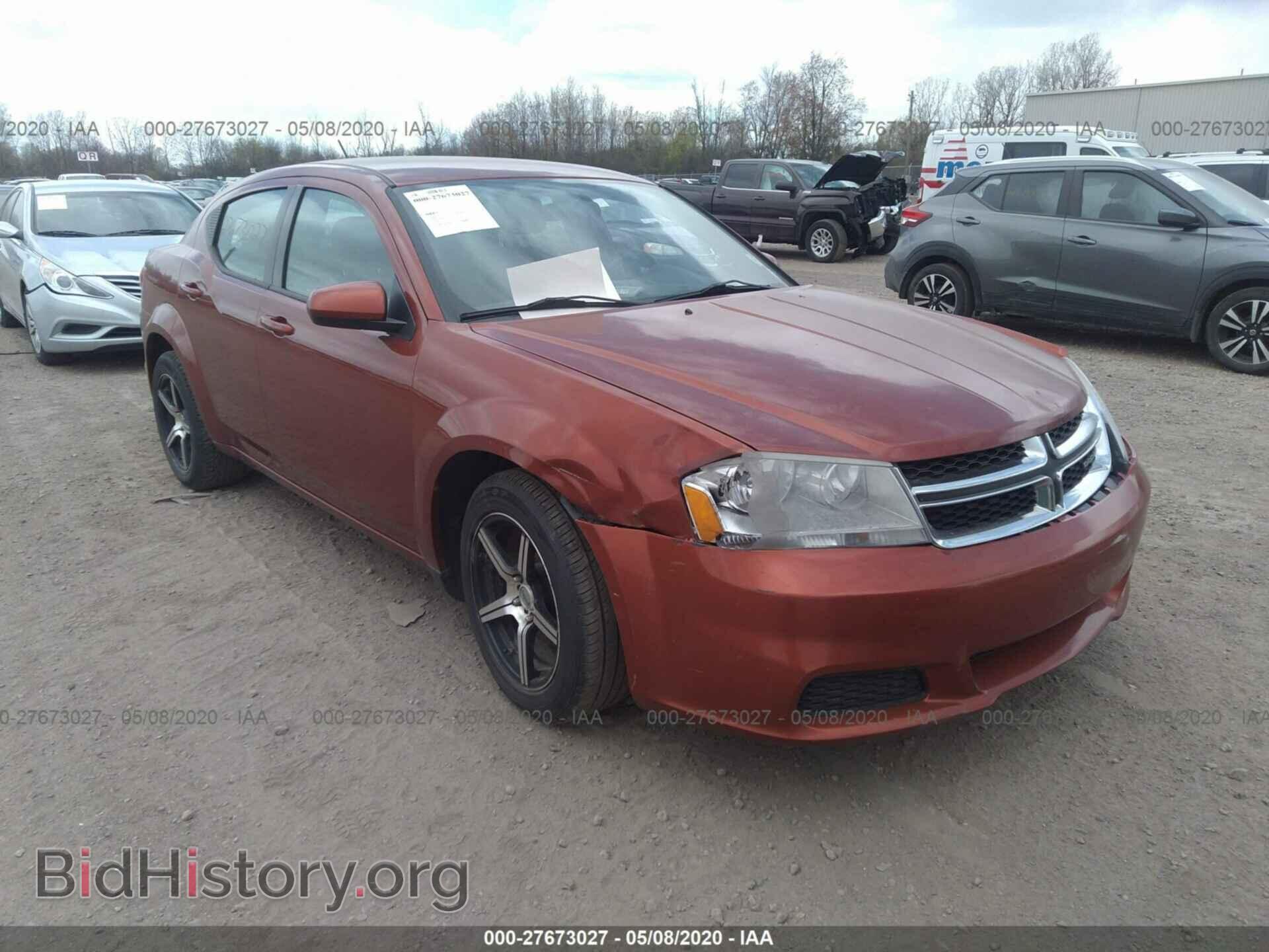 Photo 1C3CDZCB6CN161774 - DODGE AVENGER 2012