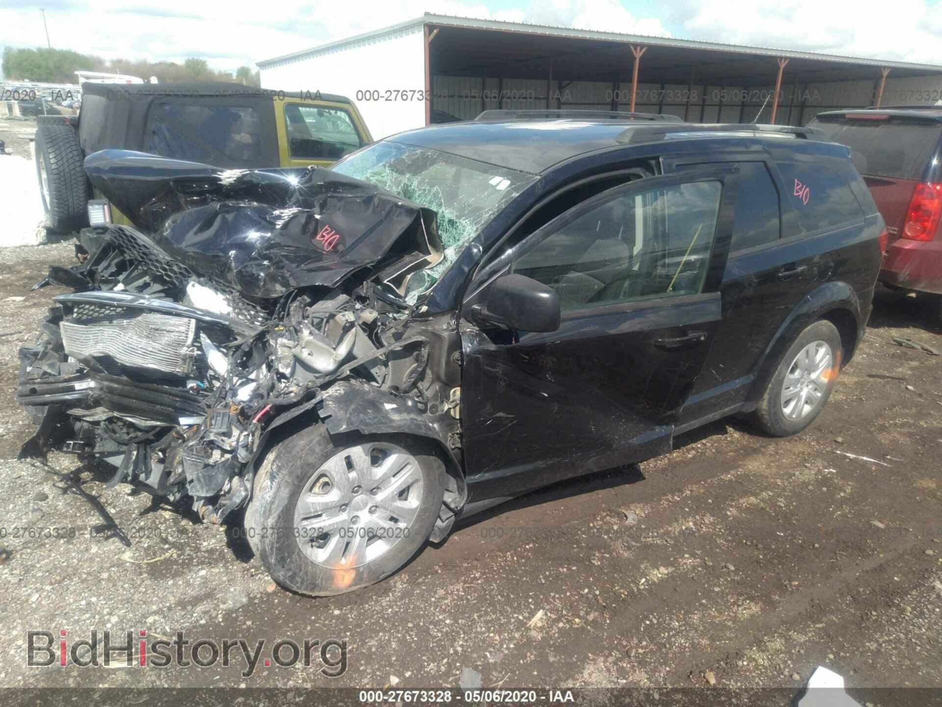 2017 DODGE JOURNEY - VIN: 3C4PDCAB7HT708250 - Фото 2