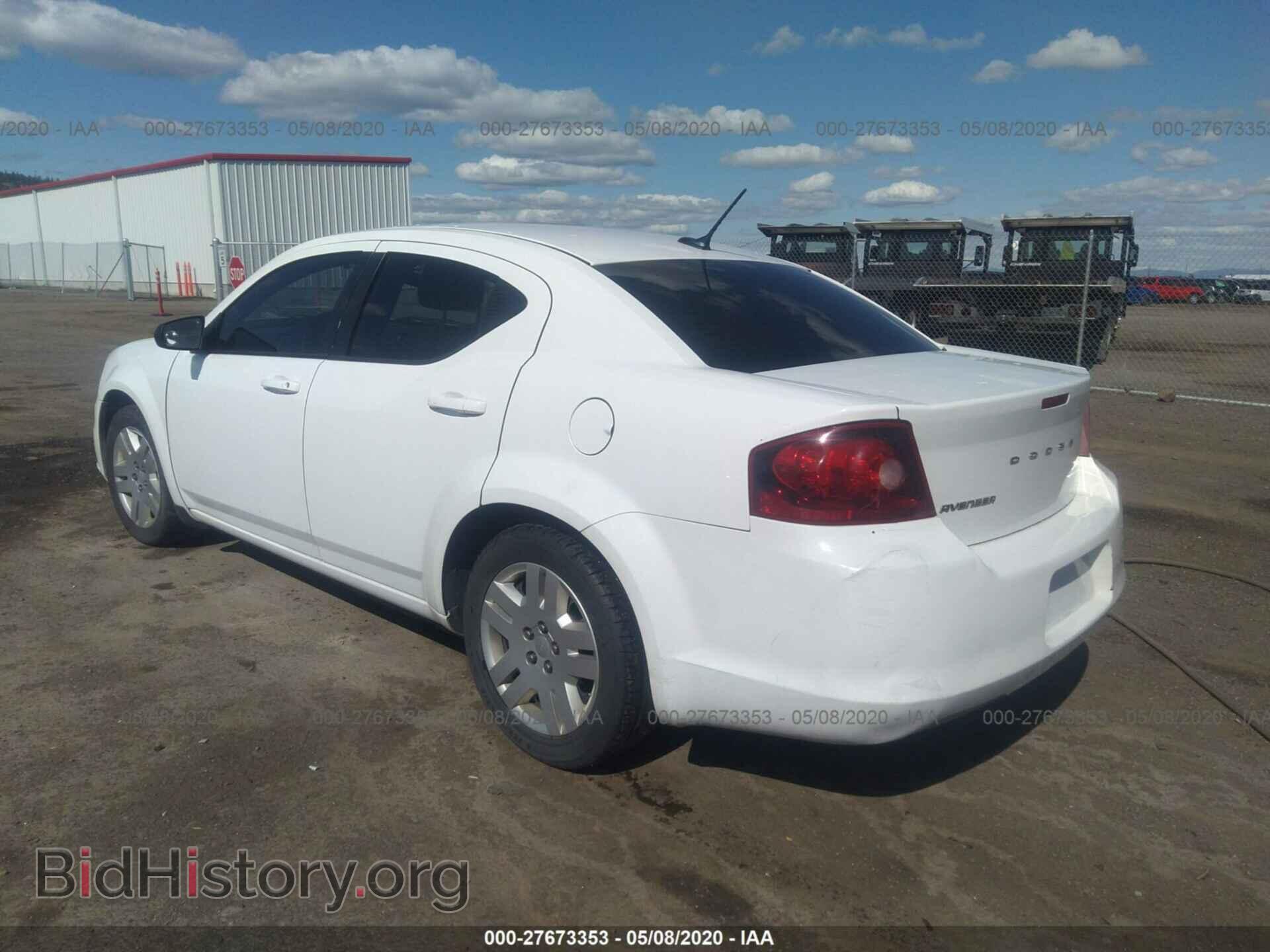 2012 DODGE AVENGER - VIN: 1C3CDZAB3CN242959 - Фото 3