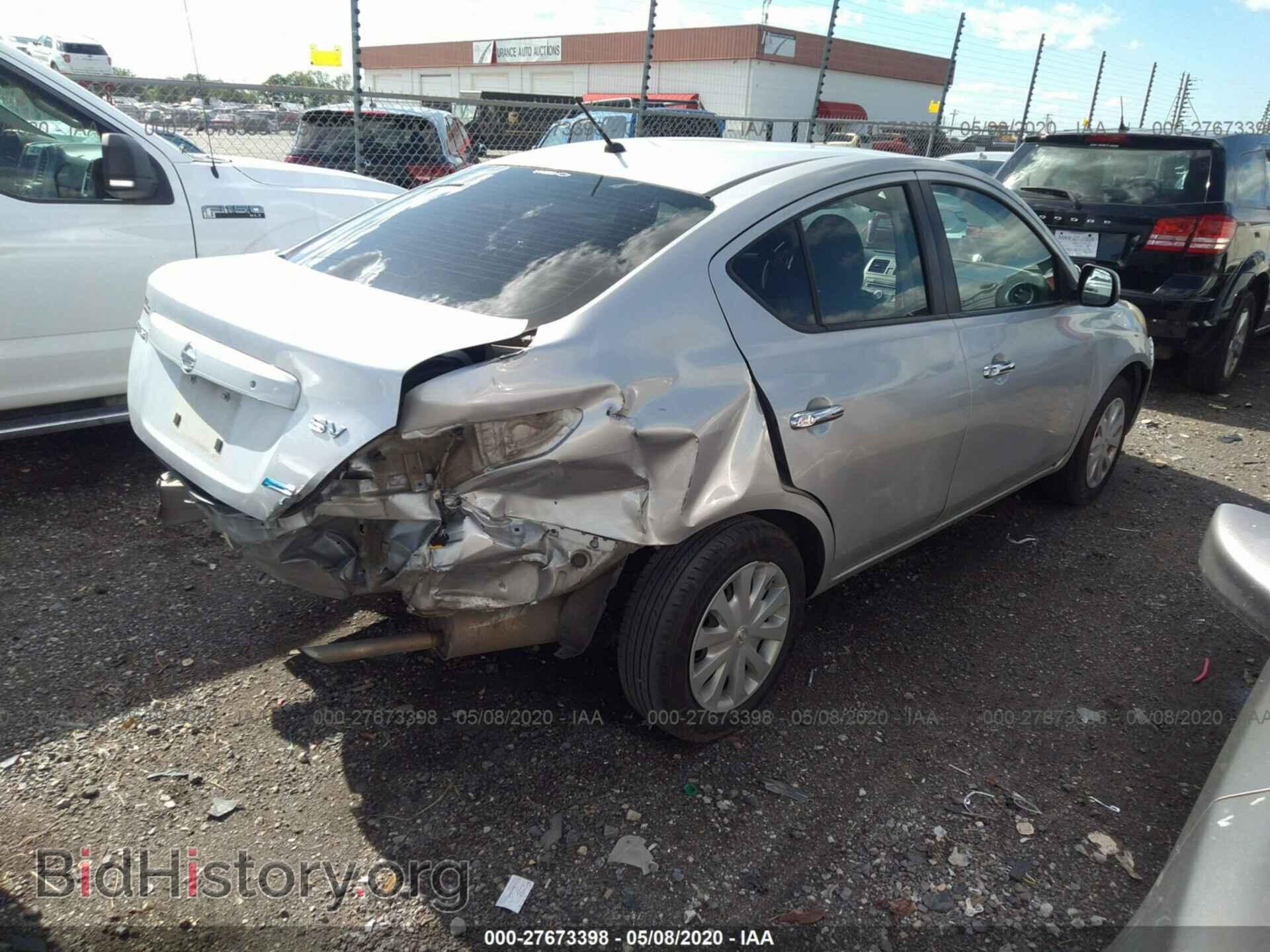 2012 NISSAN VERSA - VIN: 3N1CN7AP2CL898601 - Фото 4