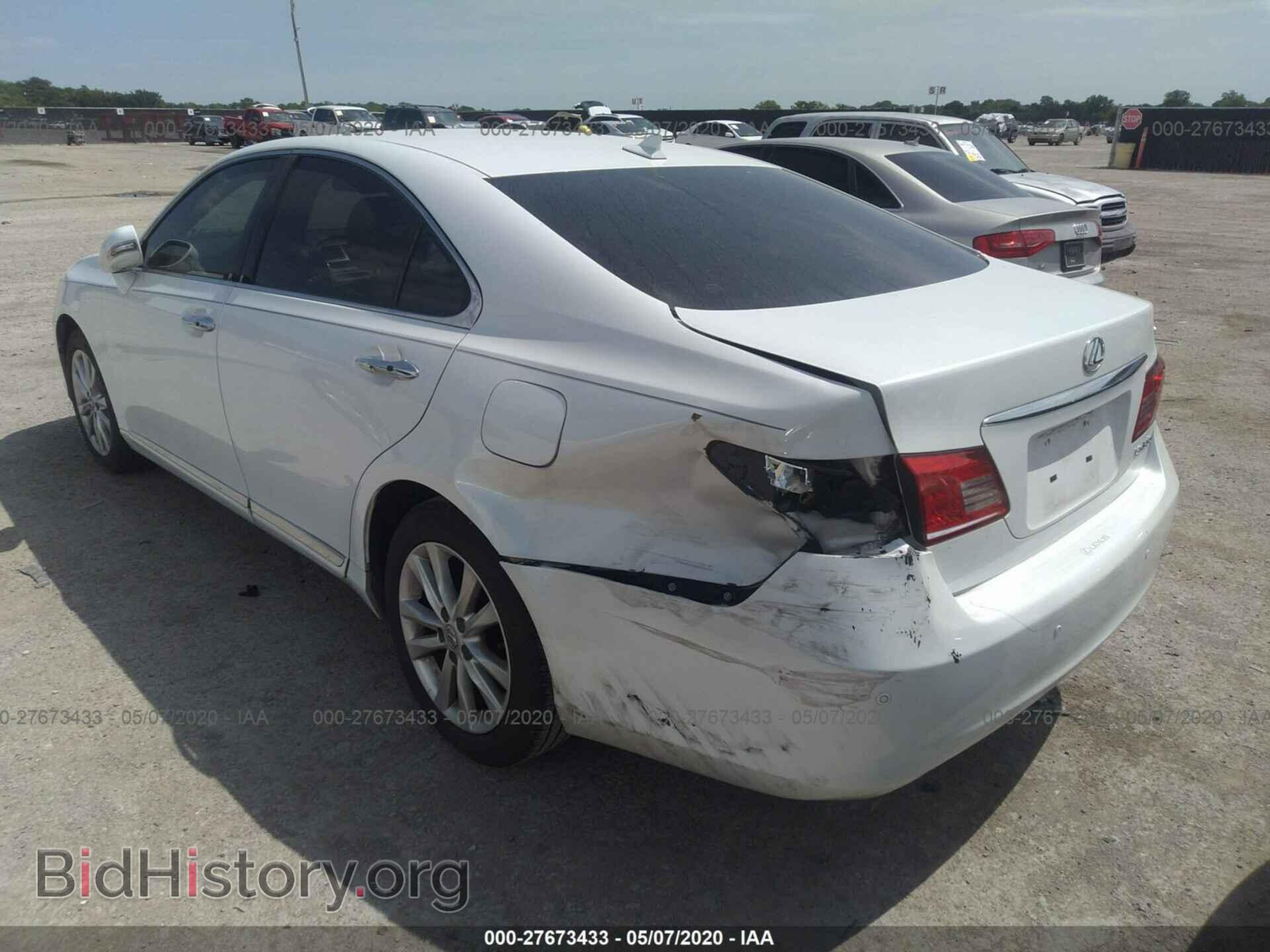 2011 LEXUS ES 350 - VIN: JTHBK1EG3B2464968 - Фото 3