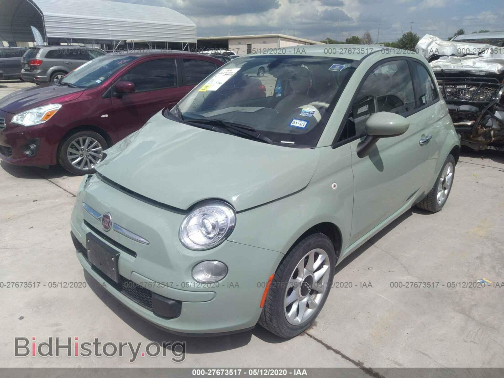 2017 FIAT 500 - VIN: 3C3CFFKR1HT604198 - Фото 2