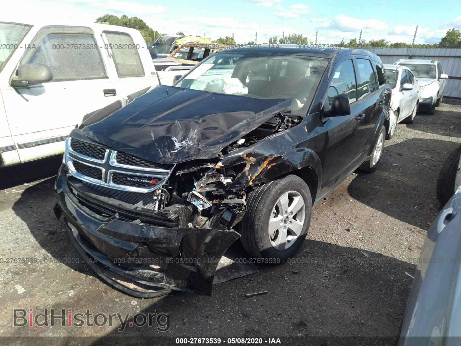 2013 DODGE JOURNEY - VIN: 3C4PDCAB9DT631018 - Фото 2