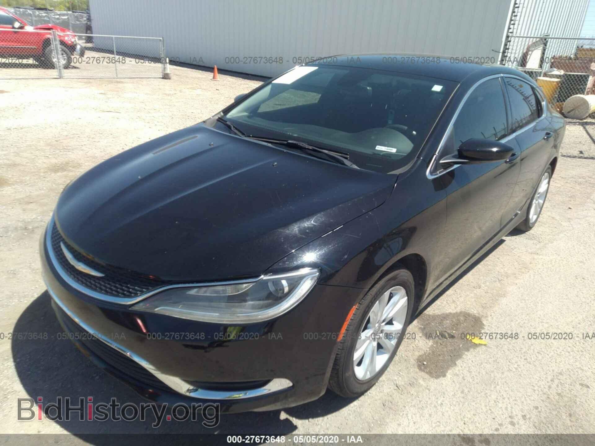 2015 CHRYSLER 200 - VIN: 1C3CCCAB1FN748276 - Фото 2