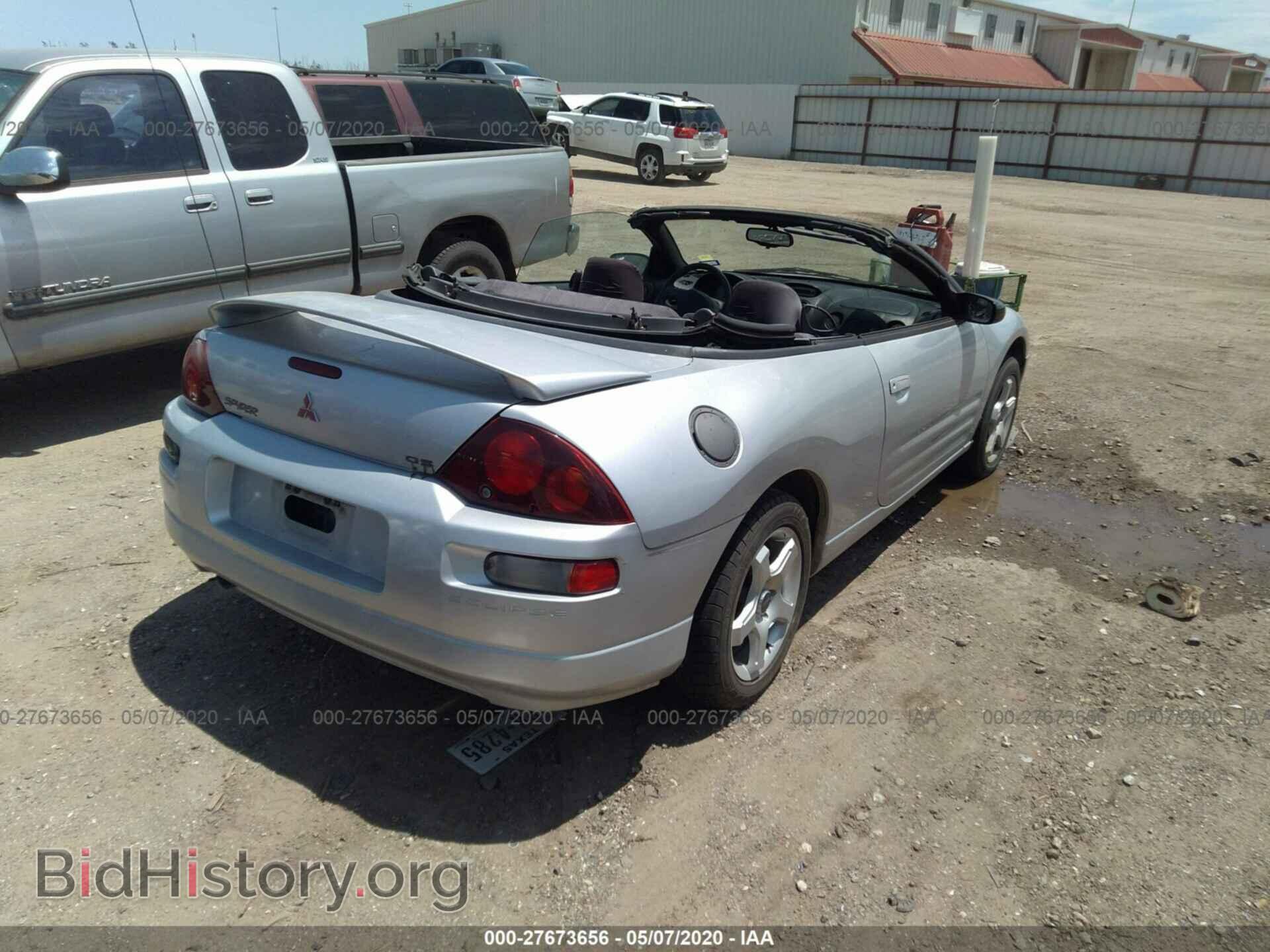 2001 MITSUBISHI ECLIPSE - VIN: 4A3AE45G91E125292 - Photo 4