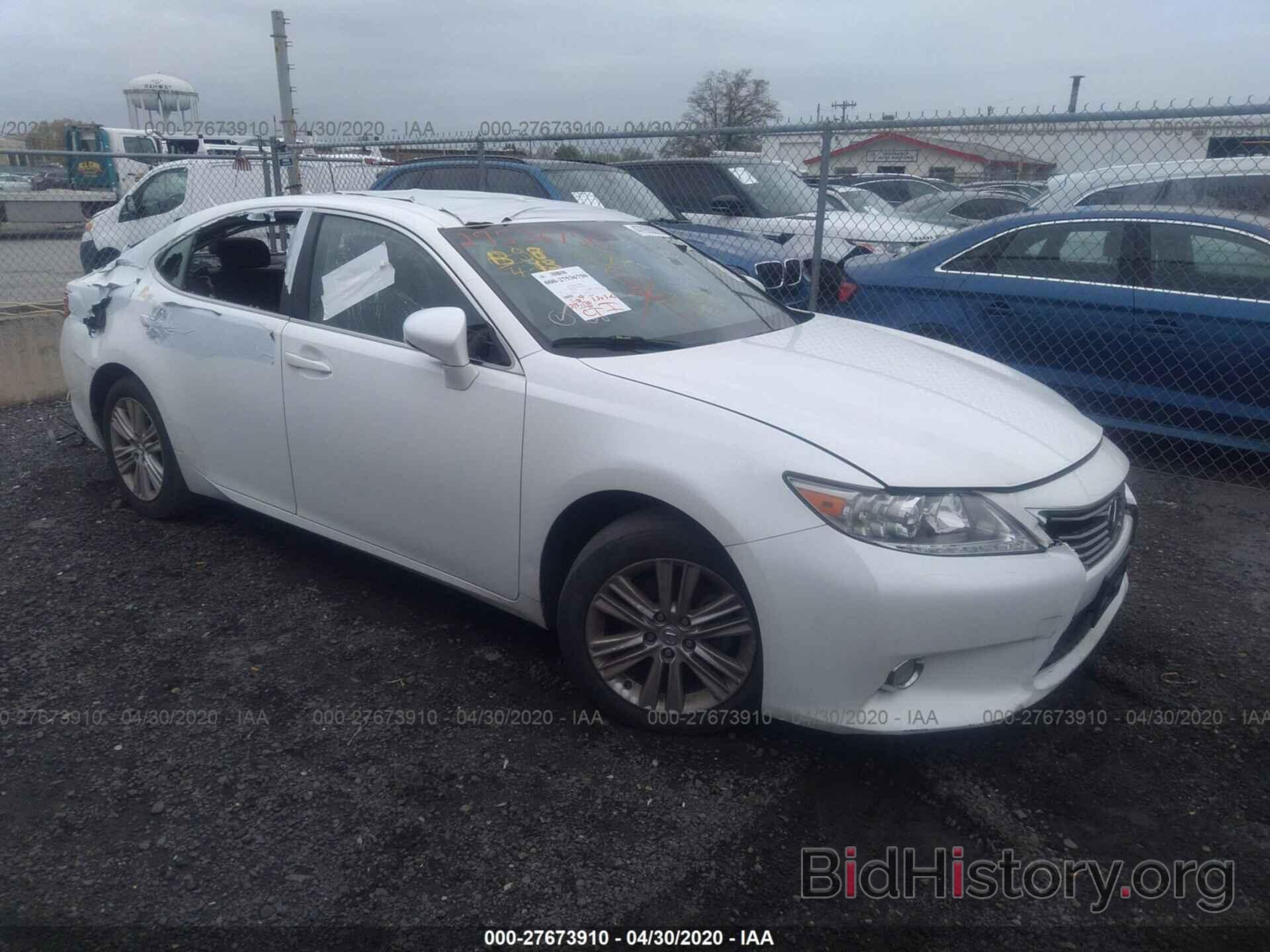 Photo JTHBK1GGXD2021345 - LEXUS ES 2013