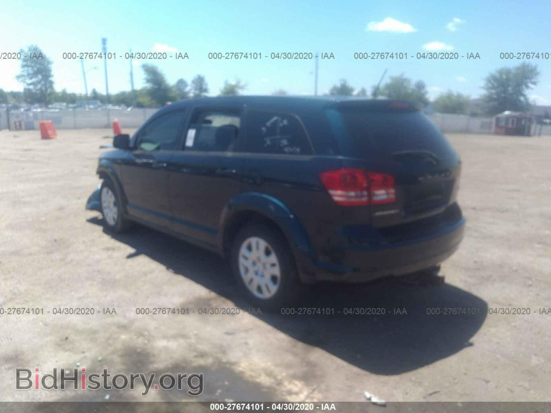 2014 DODGE JOURNEY - VIN: 3C4PDCAB7ET116665 - Фото 3