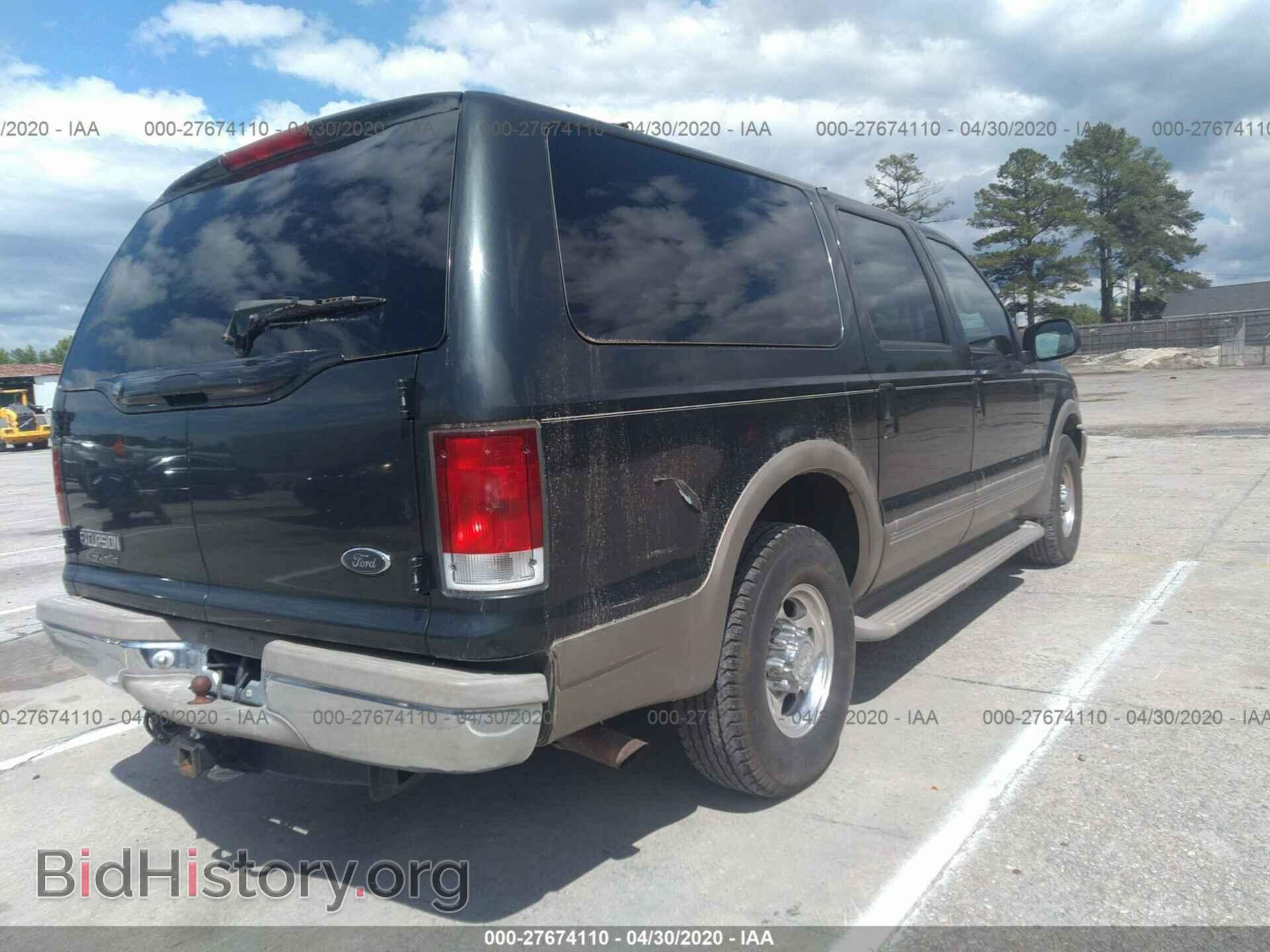 2000 FORD EXCURSION - VIN: 1FMNU42S4YEC18226 - Photo 4